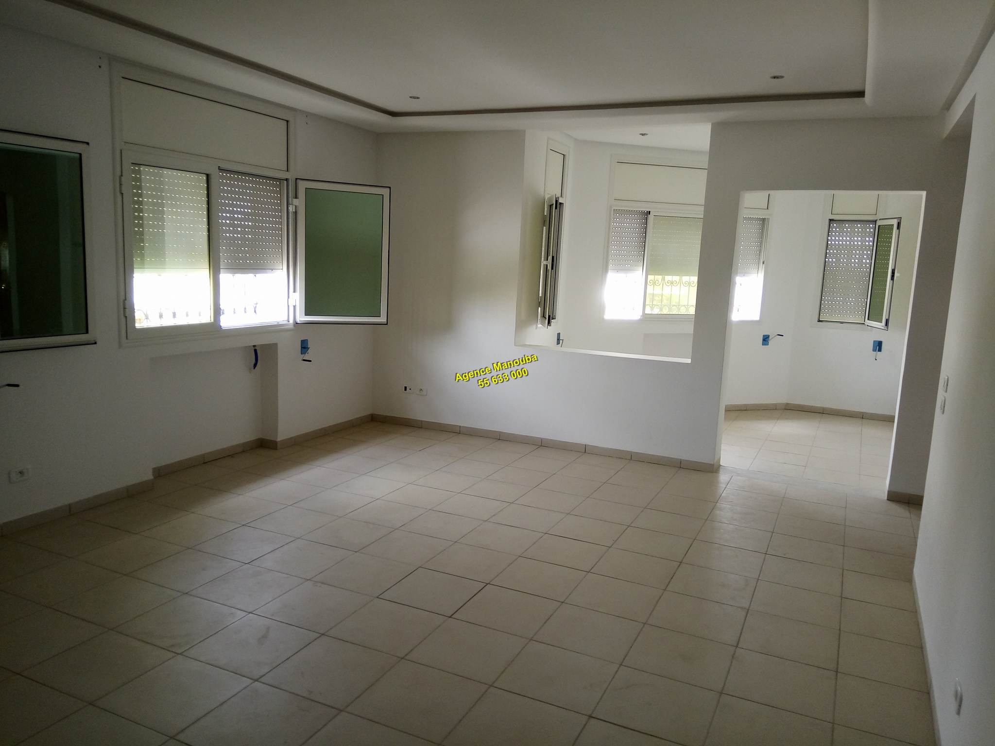 Mannouba La Mannouba Location Appart. 3 pices Al tage de villa s3 au 1er ref0212