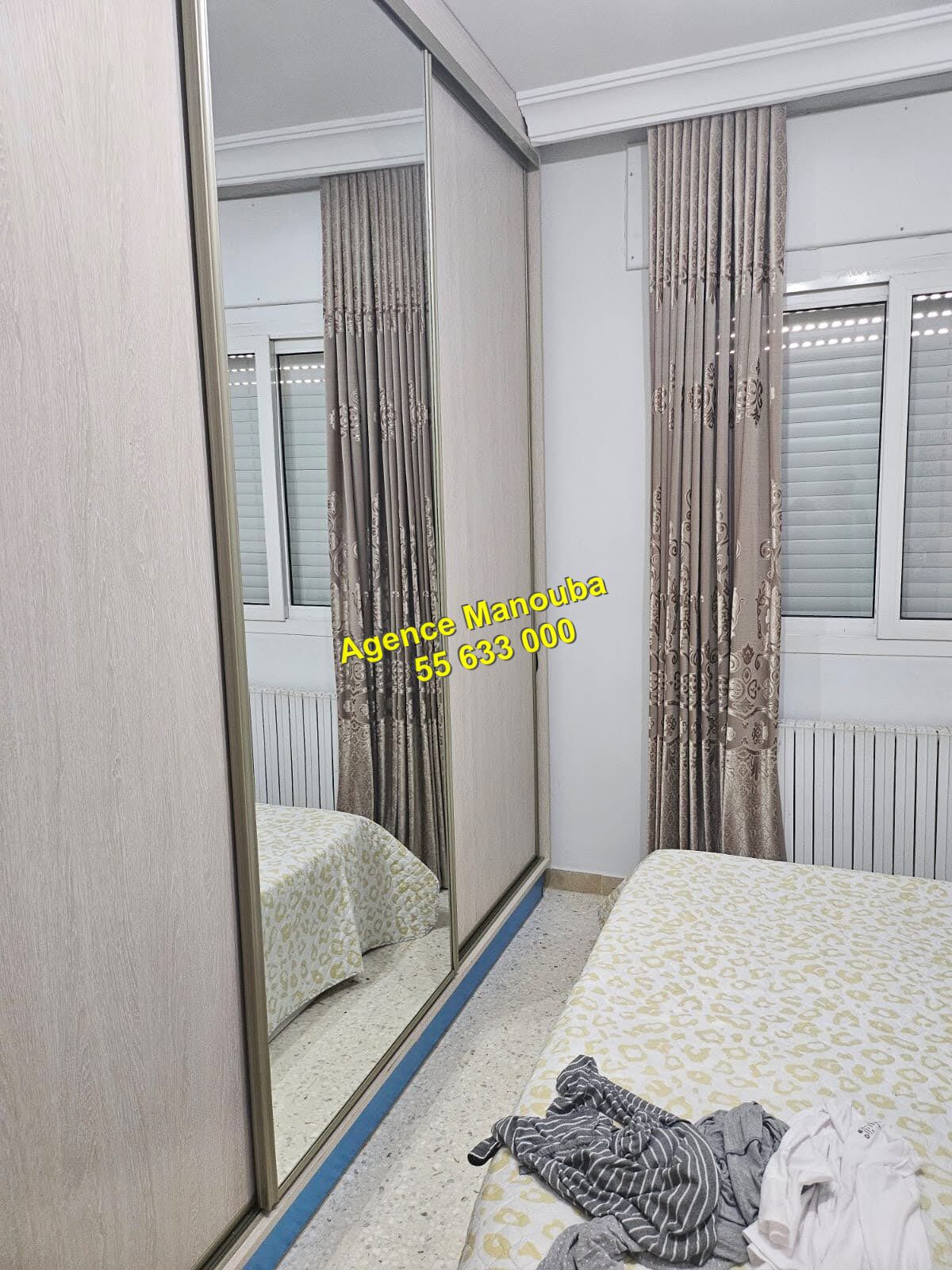 Mannouba La Mannouba Location Appart. 3 pices Al s3 au 1er proche de toutes les commodits