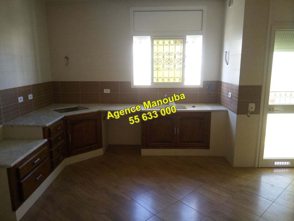 Mannouba La Mannouba Location Appart. 3 pices Al tage de villa s3 au 1er ref5564
