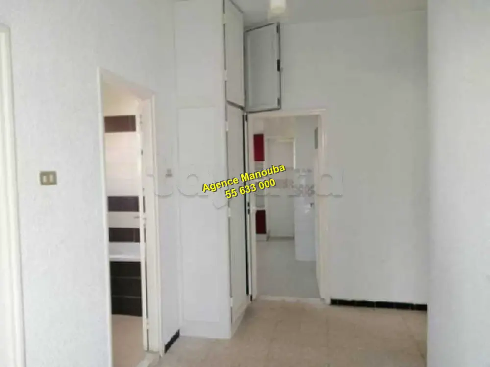 Mannouba La Mannouba Location Appart. 2 pices Al tage de villa s2 ref 1717