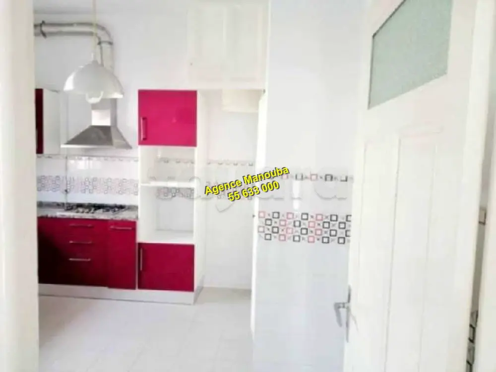 Mannouba La Mannouba Location Appart. 2 pices Al tage de villa s2 ref 1717
