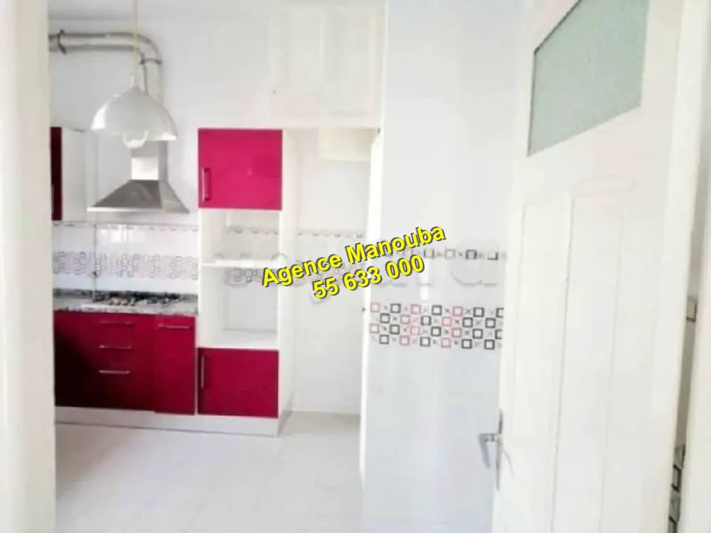 Mannouba La Mannouba Location Appart. 2 pices Al tage de villa s2 ref5532