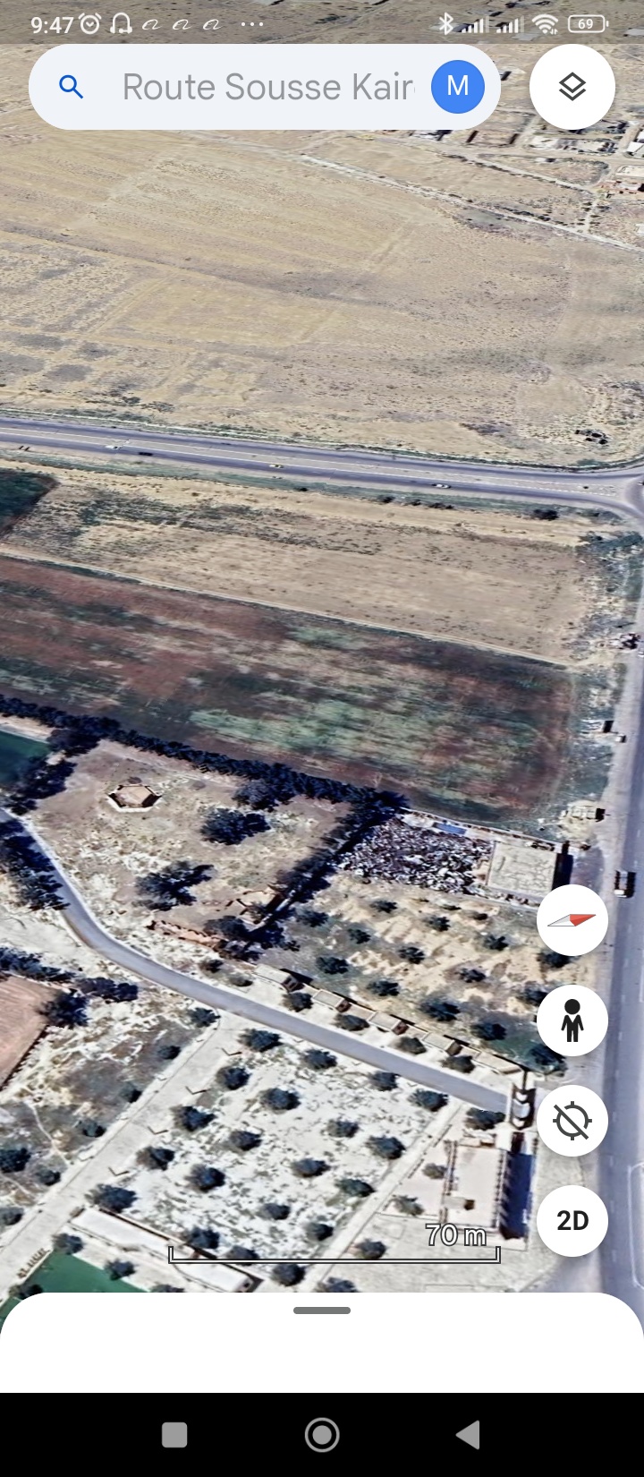 Kairouan Nord Cite Ennasr Terrain Terrain nu Lots de terrains route sousse kairouan