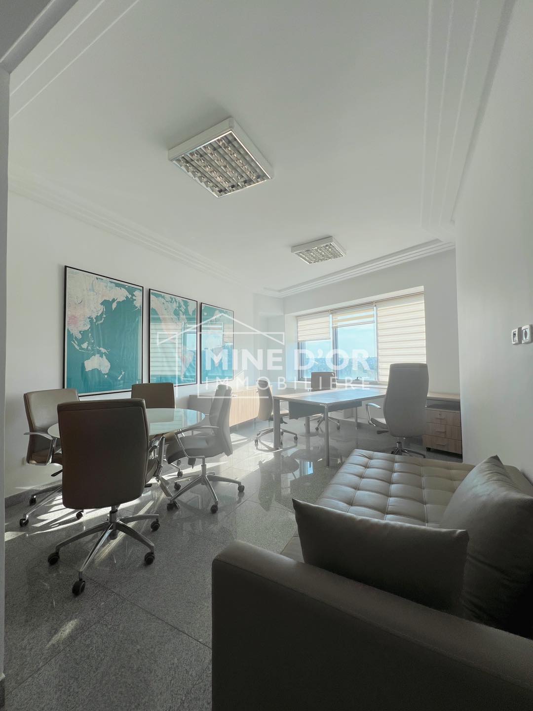 Cite El Khadra Zone urbaine nord Bureaux & Commerces Bureau Al bureau h2 semi meubl au coeur de centre urbain