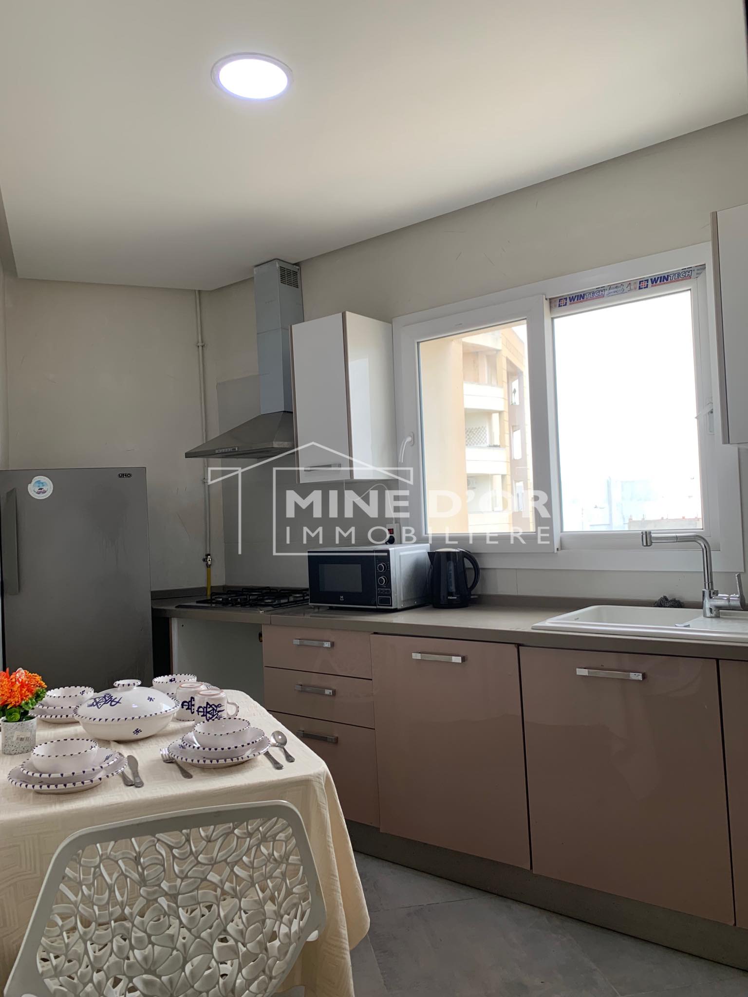 Ain Zaghouan Jardins de Carthage Location Appart. 2 pices Al appartement s1 meubl a jardin de carthage