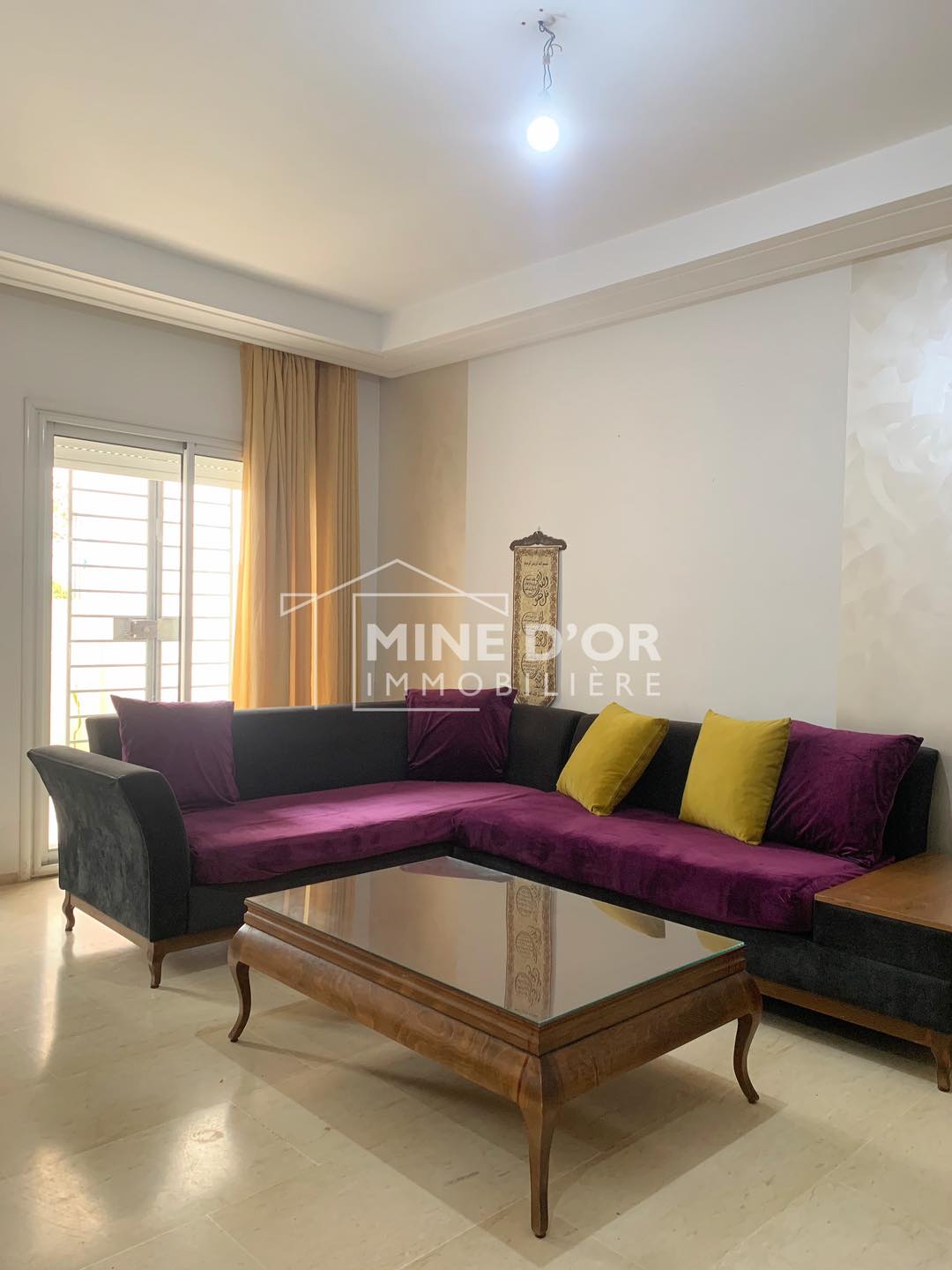 La Soukra La Soukra Location Appart. 3 pices Al apprt s1 meubl au rdc a la nouvelle soukra