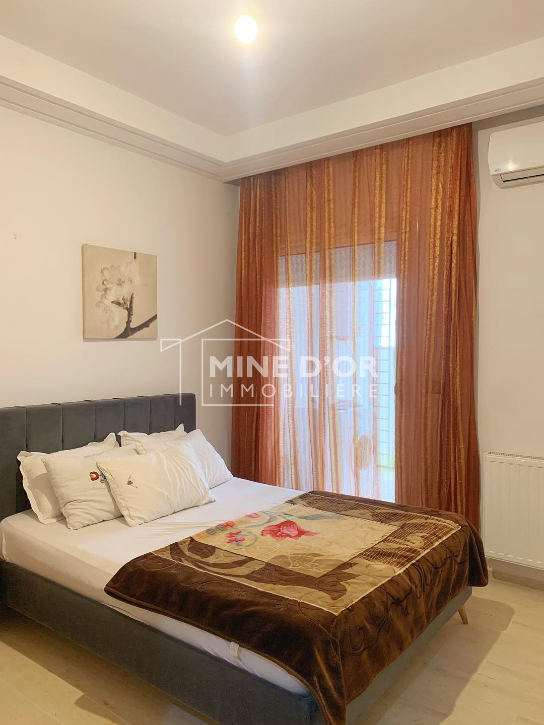 La Soukra La Soukra Location Appart. 3 pices Al apprt s1 meubl au rdc a la nouvelle soukra