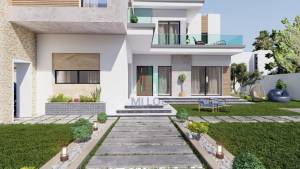 Hammamet Sidi Jedidi Vente Maisons Villa moderne avec piscine  hammamet ref208a