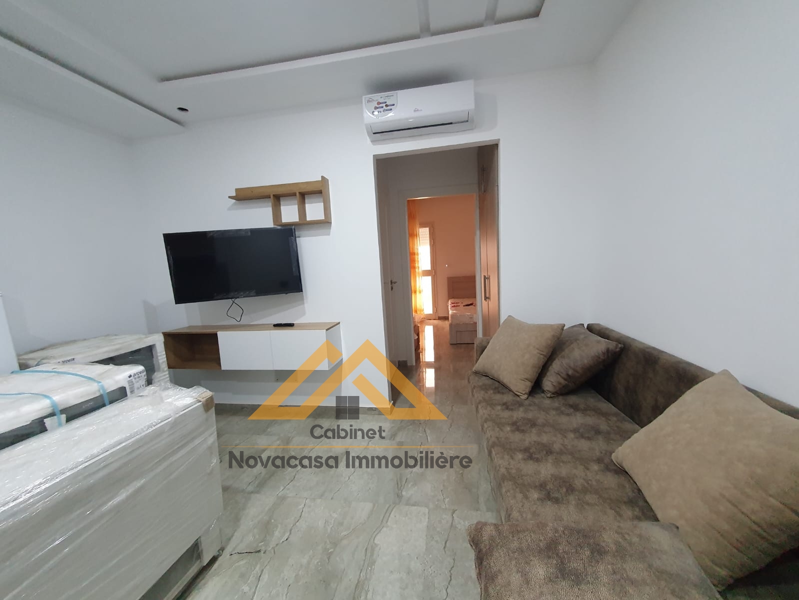 Sousse Jaouhara Sahloul Location Appart. 2 pices Charmant appartement s1  sahloul