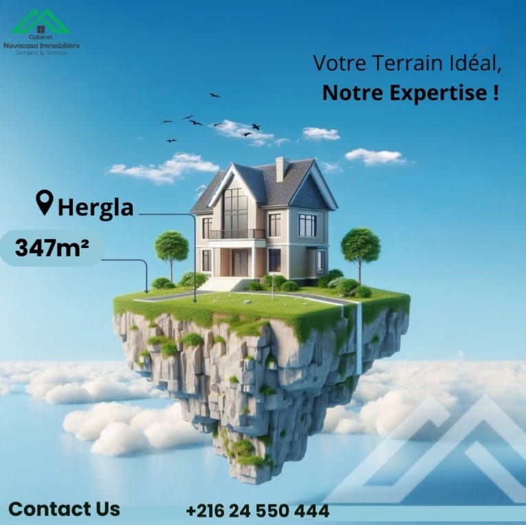 Hergla Hergla Terrain Terrain nu Terrain rsidentiel  hergla