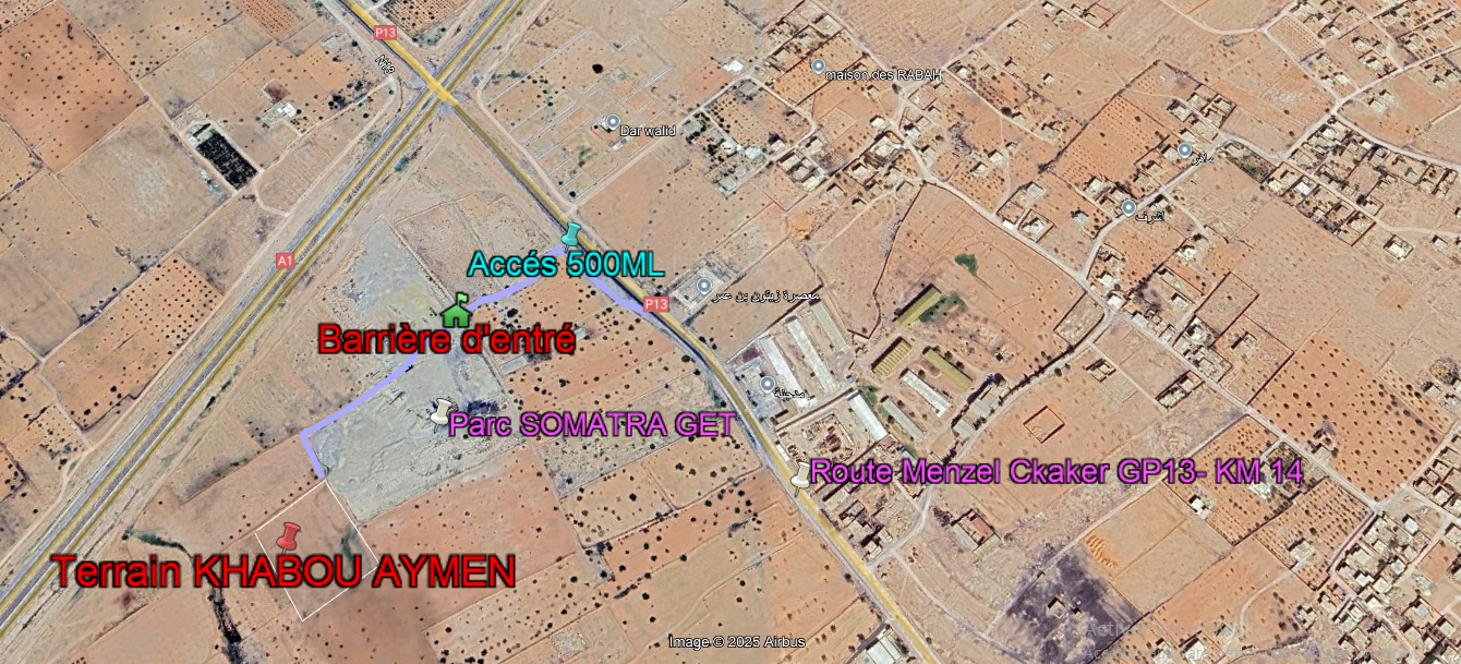 Sfax Sud El Khazzanette Terrain Terrain nu Opportunit inratable  sfax