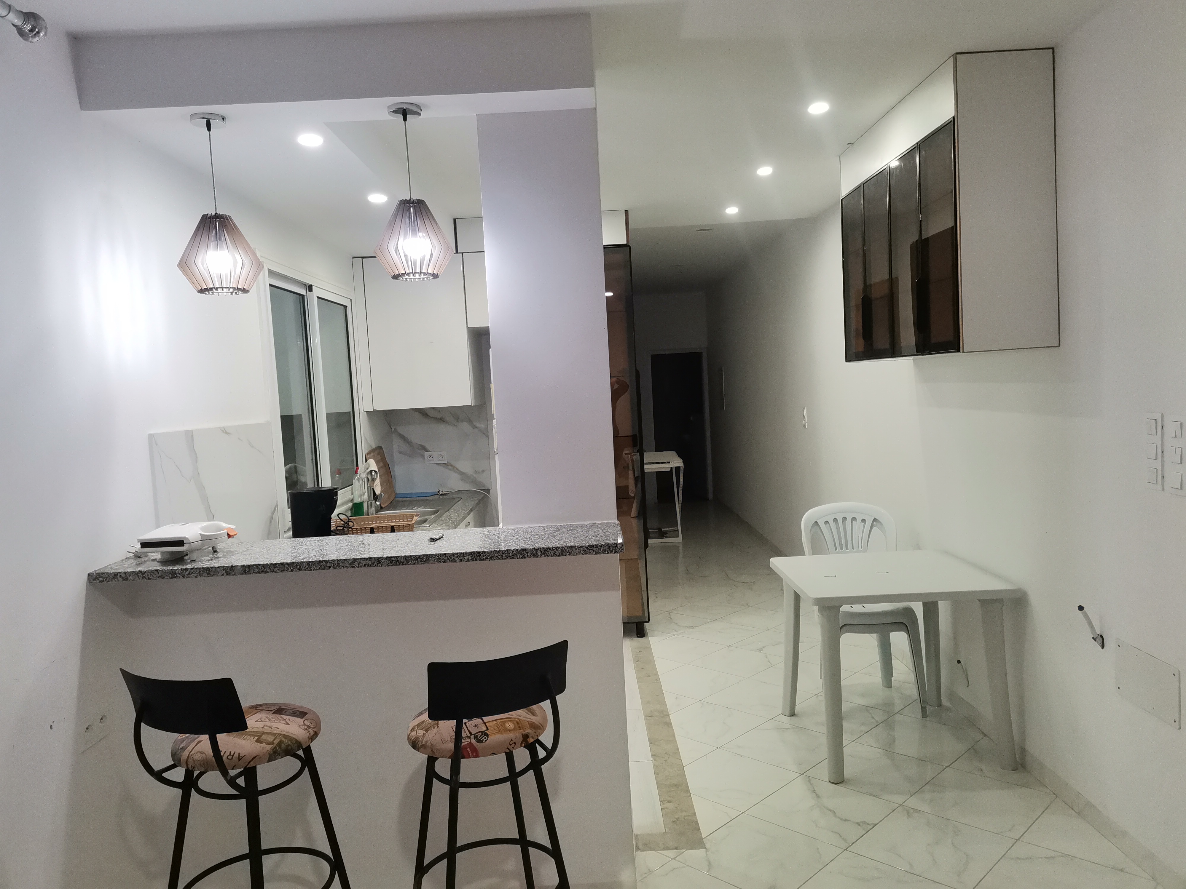 Beni Khiar El Maamoura Location Appart. 2 pices Rare s2  maamoura plage