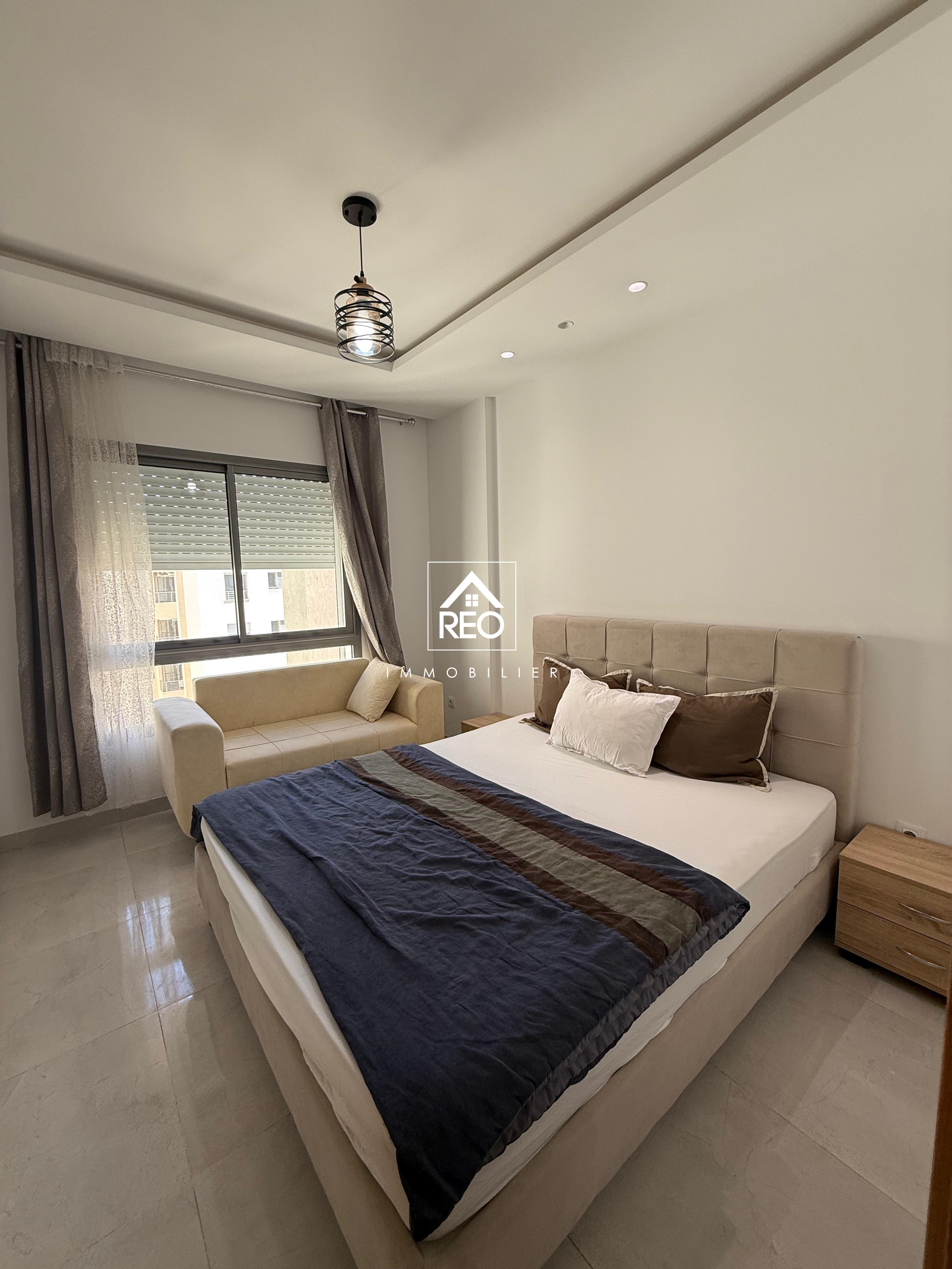 La Soukra La Soukra Location Appart. 1 pice Un appartement s1meubl situ  la nouvelle soukra