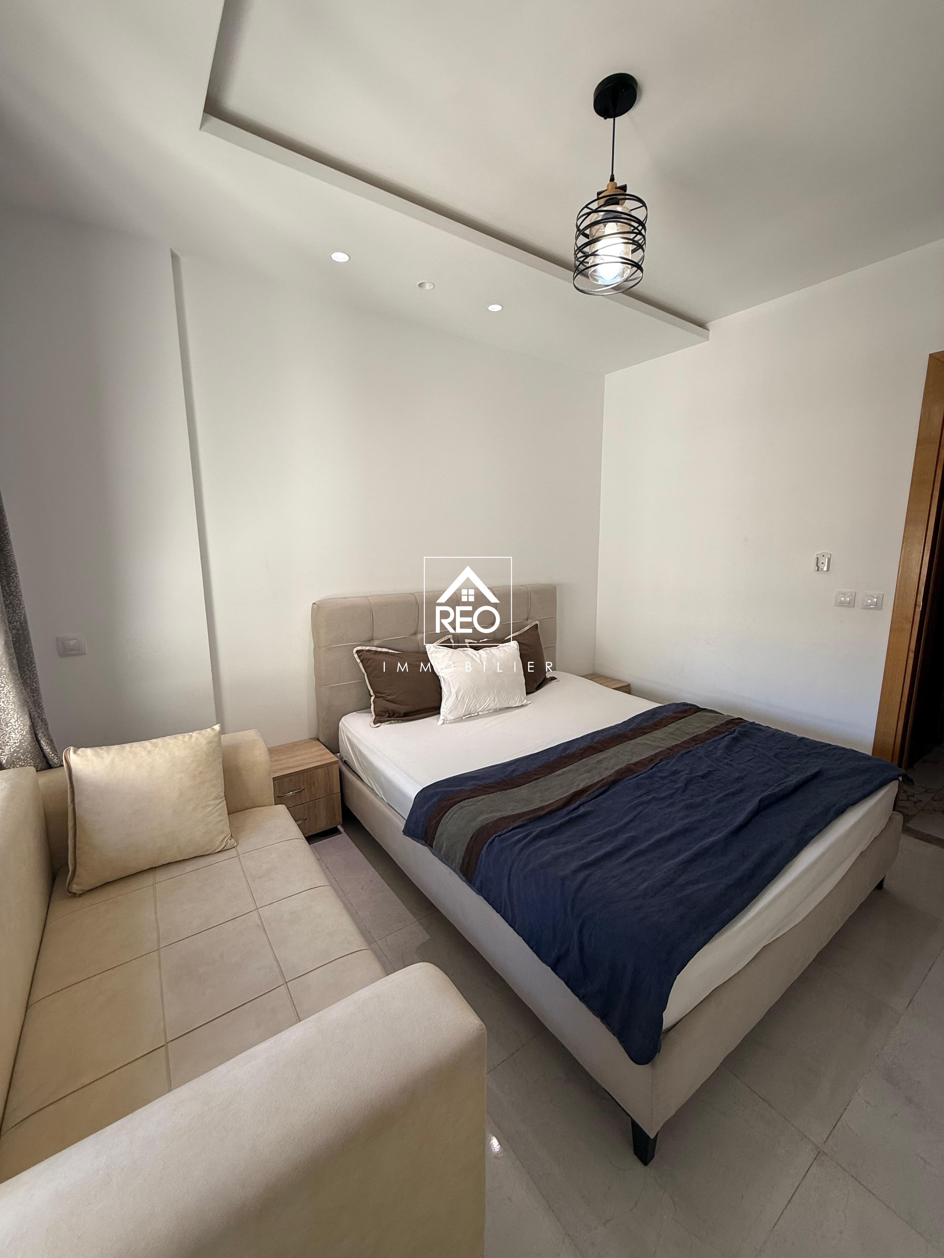 La Soukra La Soukra Location Appart. 1 pice Un appartement s1meubl situ  la nouvelle soukra