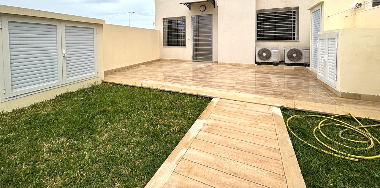 Ain Zaghouan Jardins de Carthage Location Appart. 2 pices Appt s1 avec jardin aux jardins de carthage