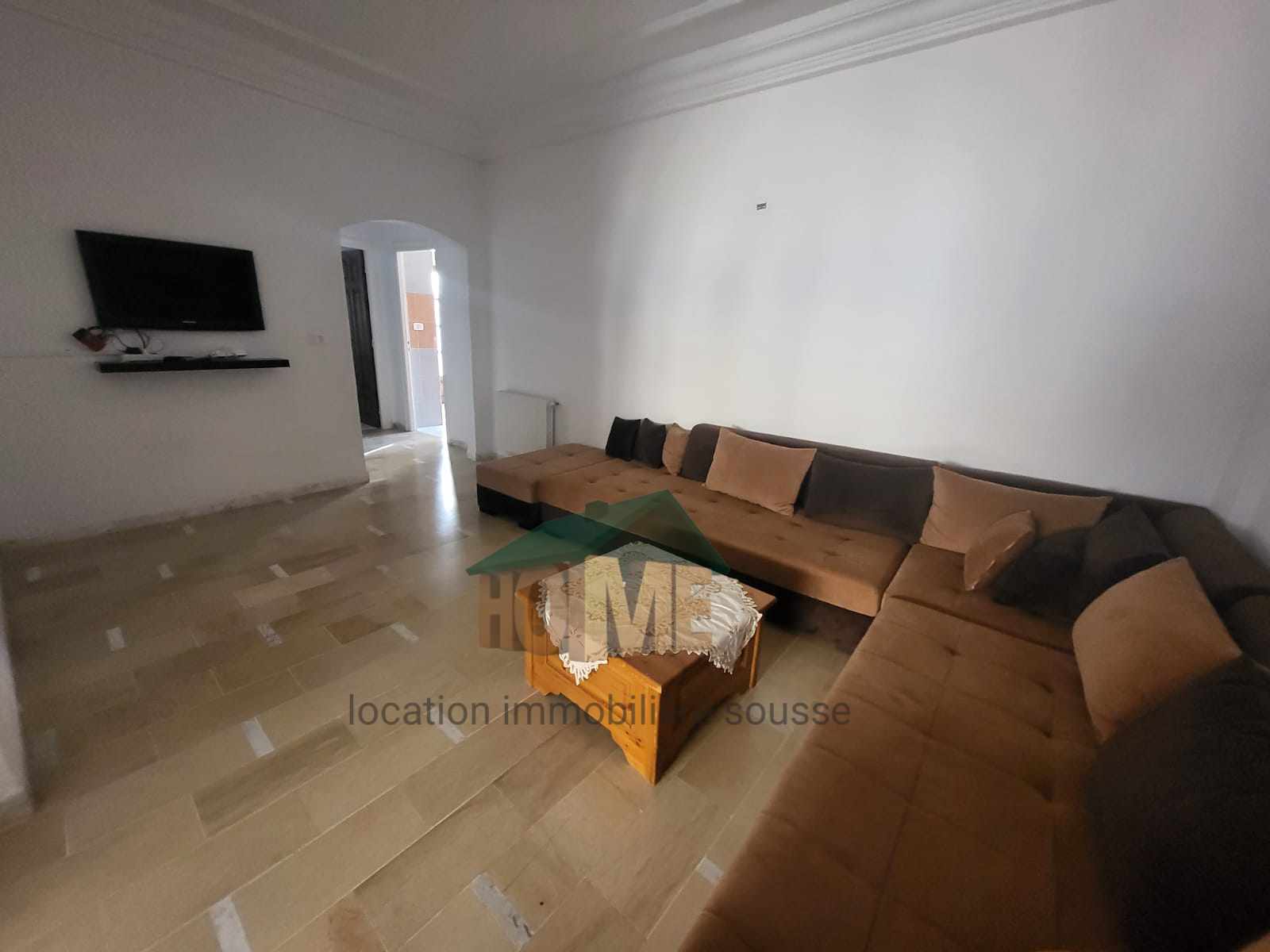 Sousse Ville Sousse Corniche Location Appart. 2 pices S2 meubl a tej marhaba