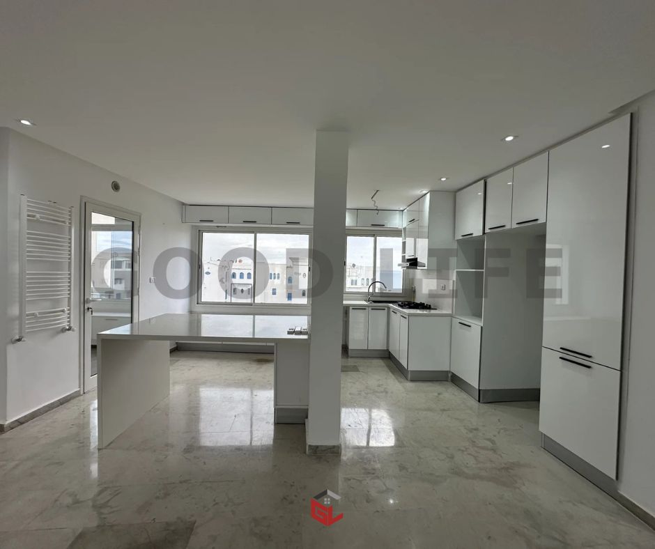 La Marsa Gammart Location Appart. 3 pices S2 avec vue sur mer  gammarth