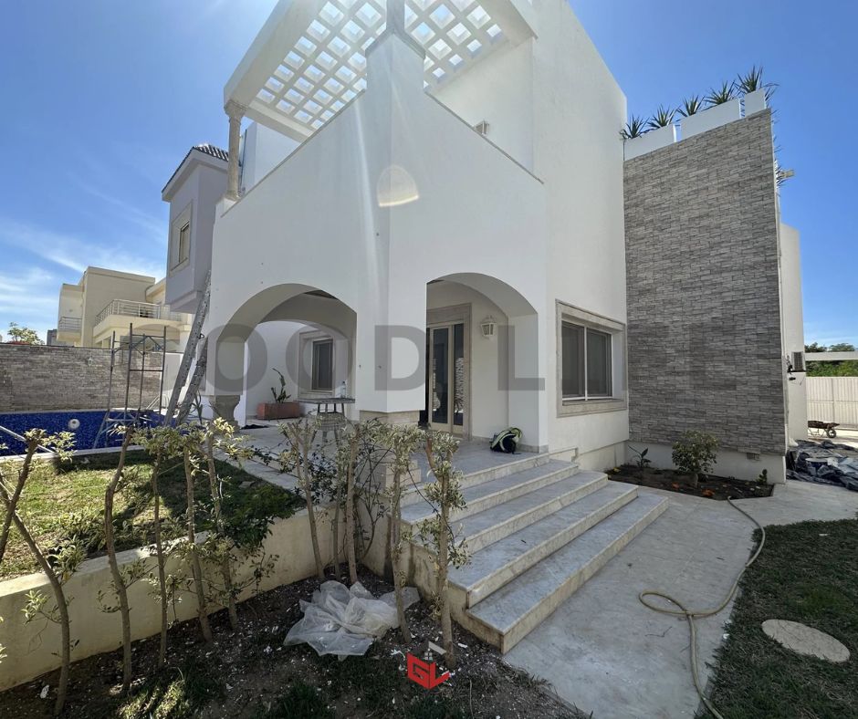 La Marsa Gammart Location Maisons Villa avec piscine  gammarth