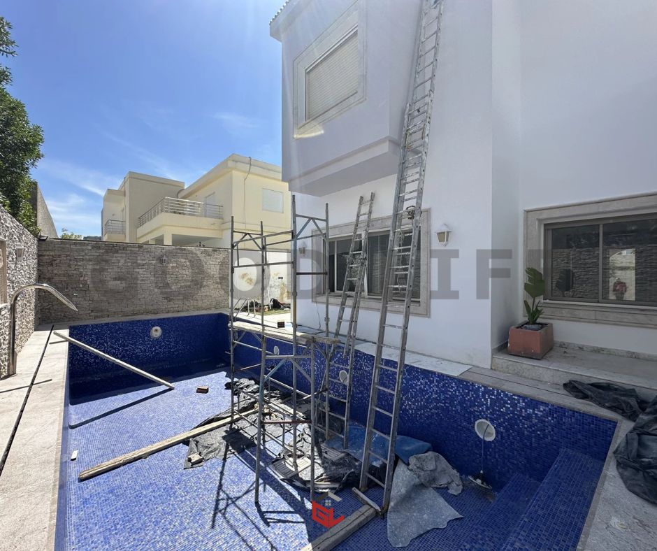 La Marsa Gammart Location Maisons Villa avec piscine  gammarth