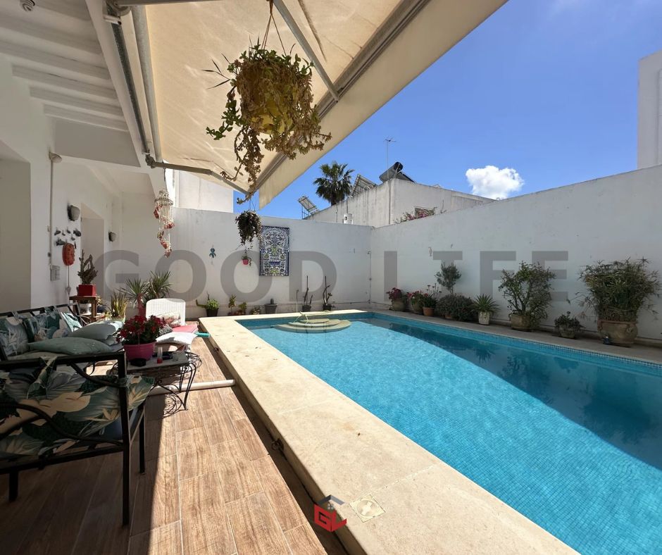 La Marsa Marsa Safsaf Location Maisons Villa avec piscine  la marsa