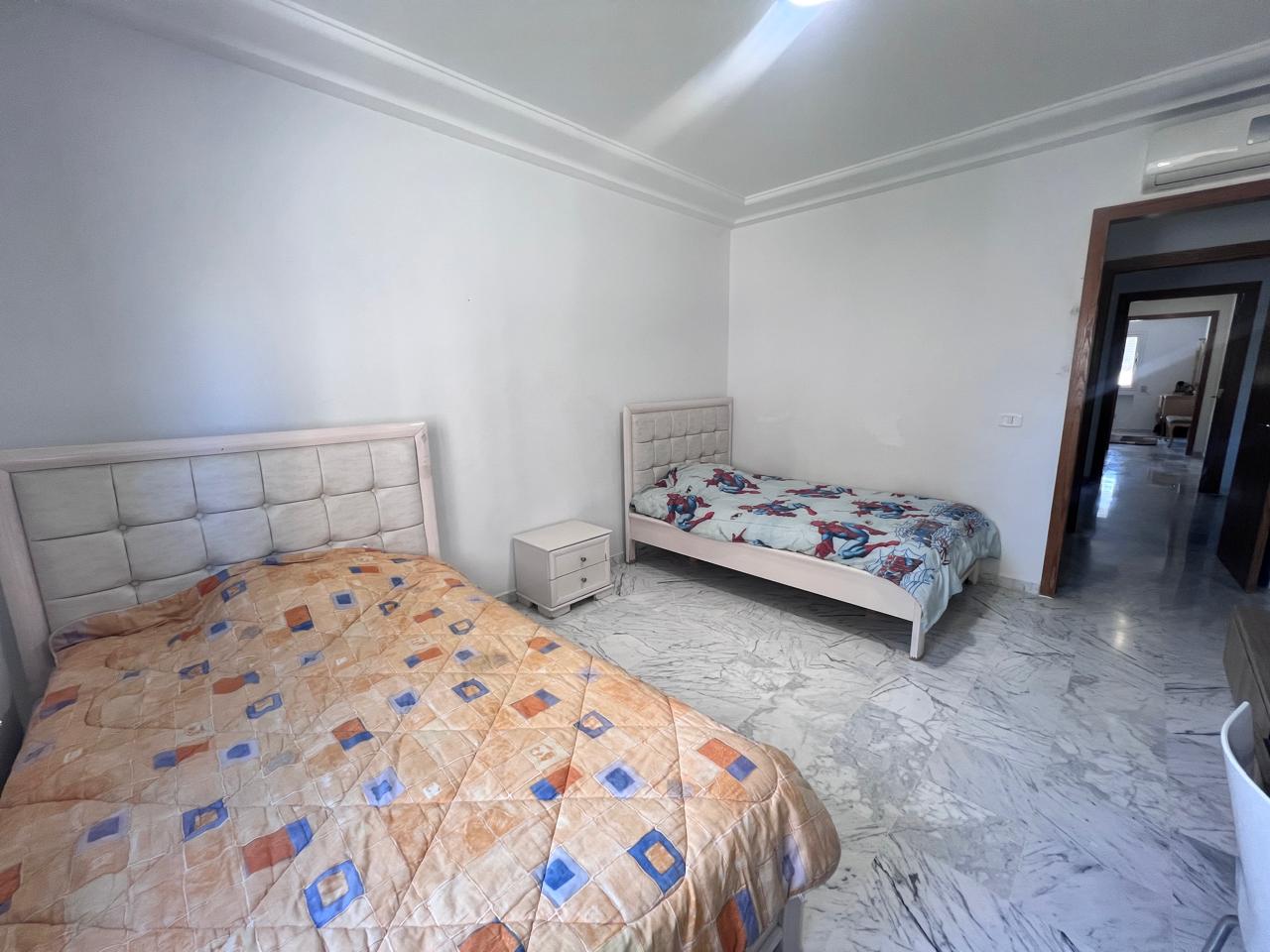 Ain Zaghouan Jardins de Carthage Location Appart. 3 pices S3 meubl l  jardins de carthage