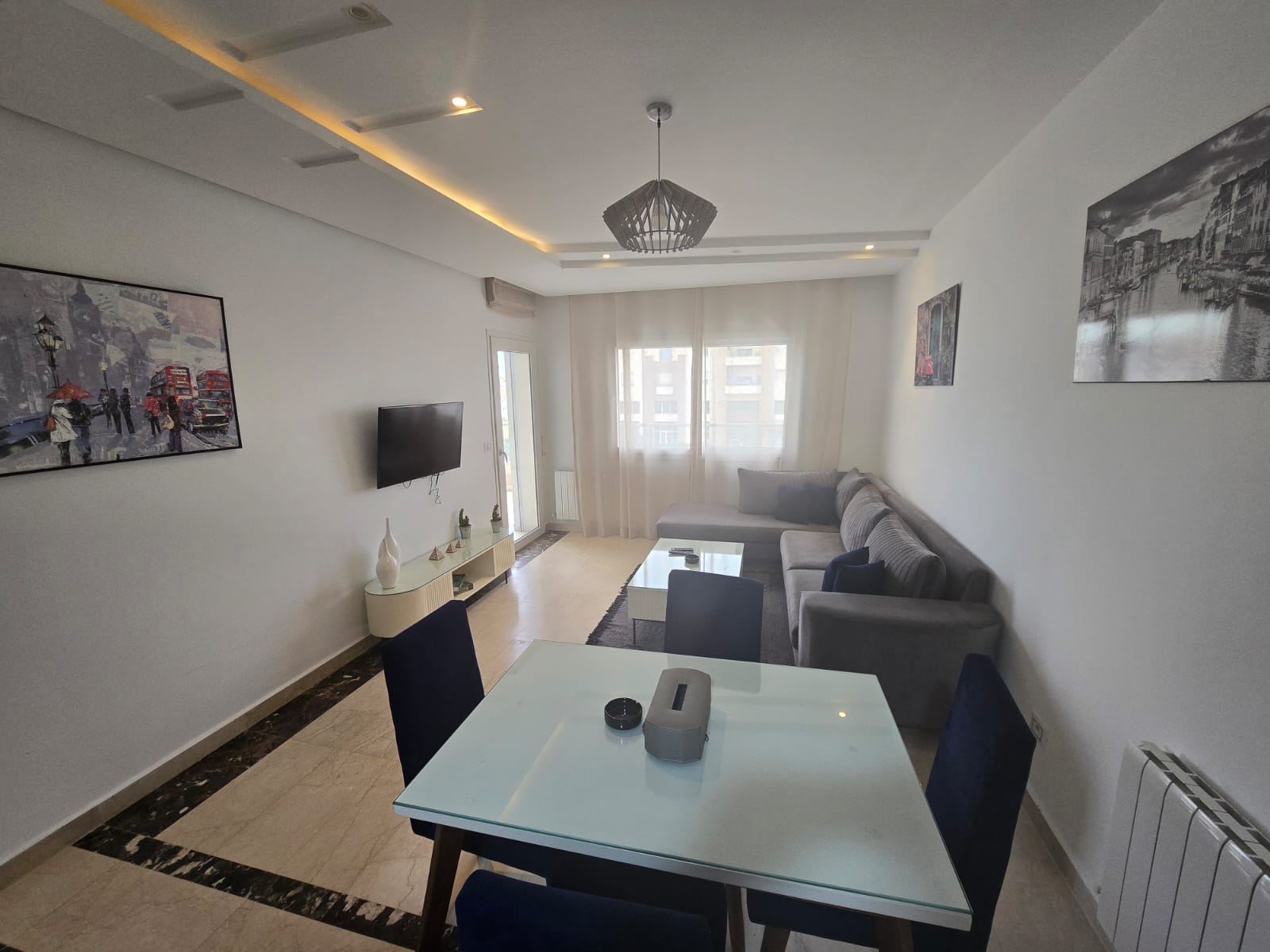 Ain Zaghouan Jardins de Carthage Location Appart. 1 pice Un appartement s1 meubl au jardins de carthage