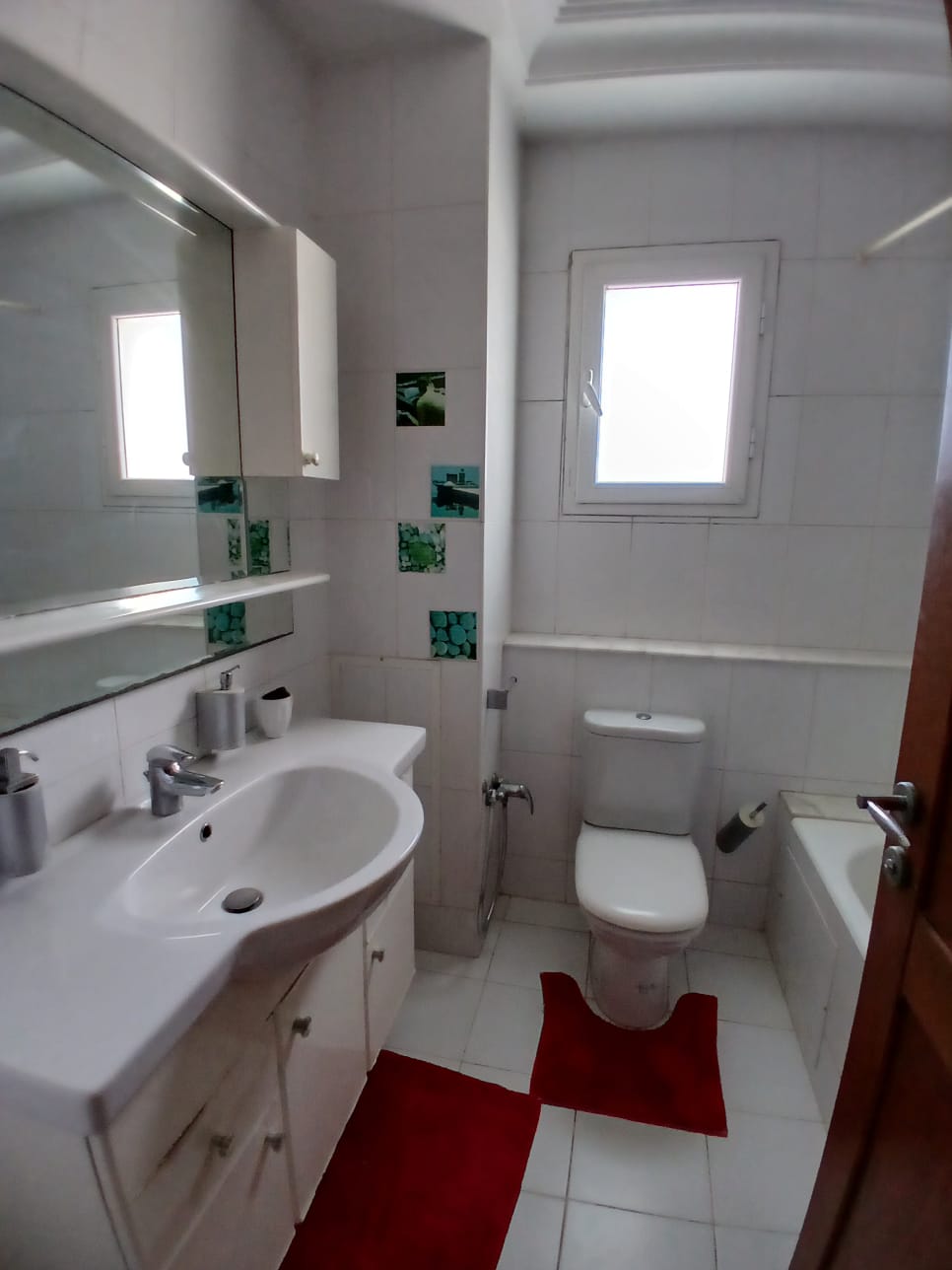 Ain Zaghouan Ain Zaghouan Location Appart. 2 pices S2 meubl  ain zaghouan nord