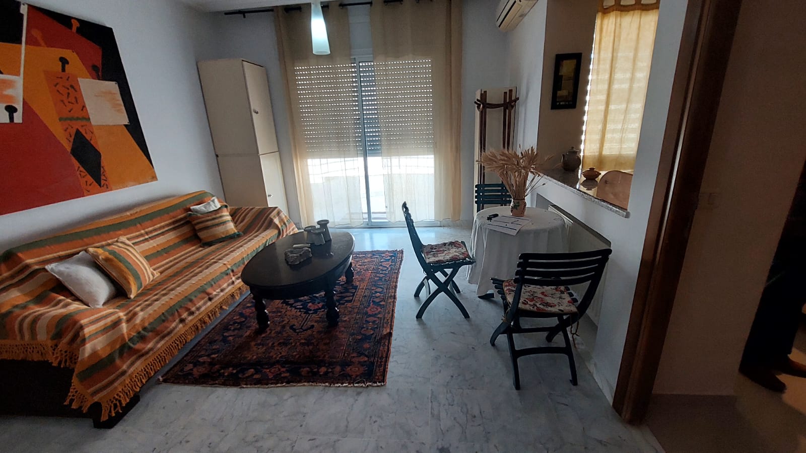 La Marsa Sidi Daoud Location Appart. 1 pice S0 meubl  ain zaghouan nord
