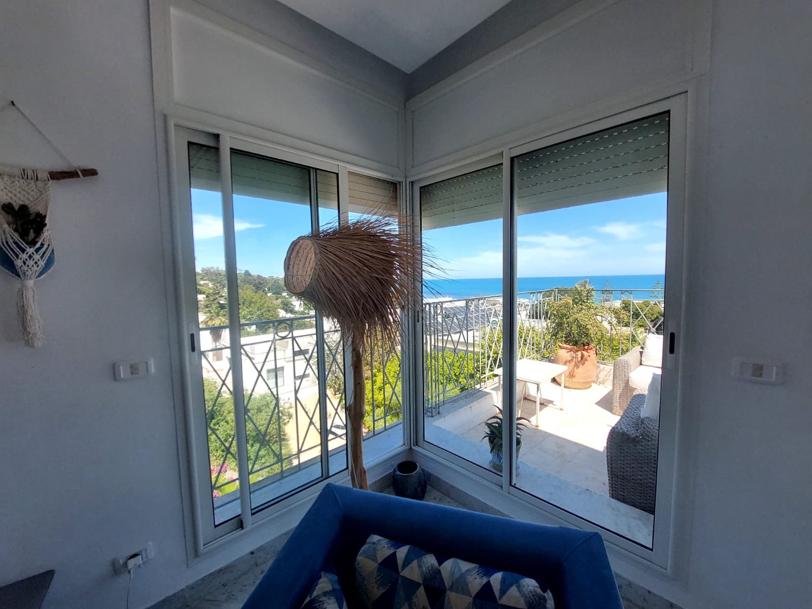 La Marsa Marsa Safsaf Location Appart. 4 pices S3 vue sur mer  la marsa