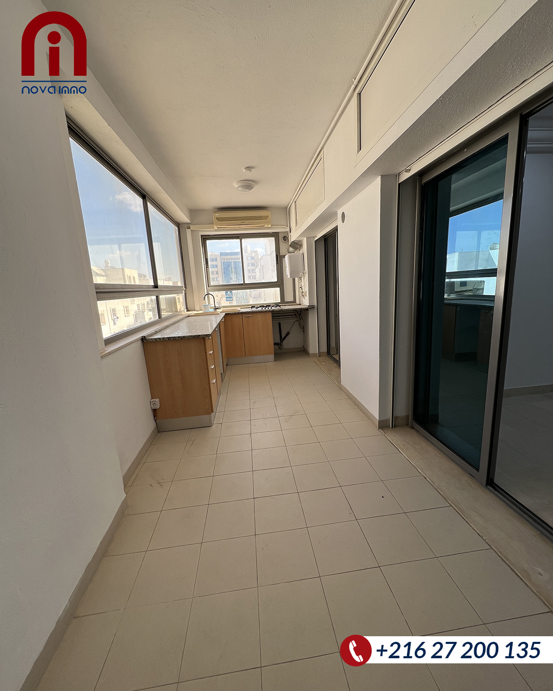 Sfax Ville Sfax Location Appart. 5 pices+ Appartement usage bureautique  rte el ain