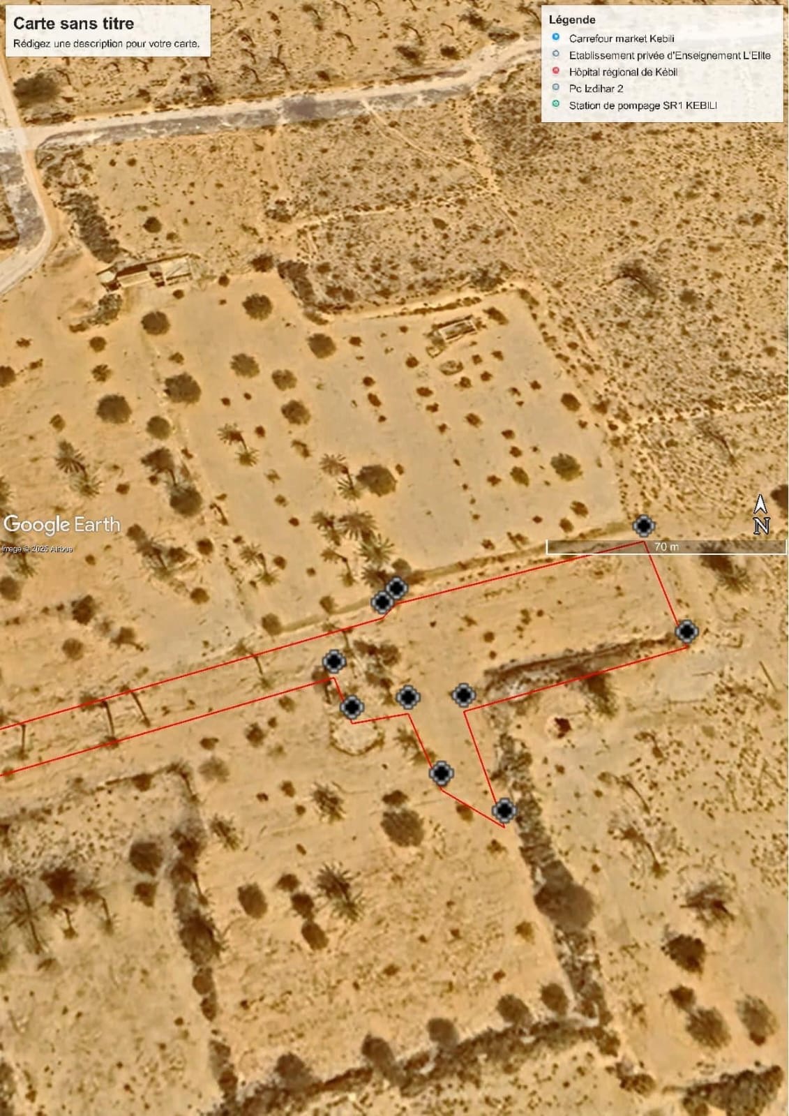 Djerba - Midoun Dar Jerba Terrain Terrain nu Terrain a temlal djerba