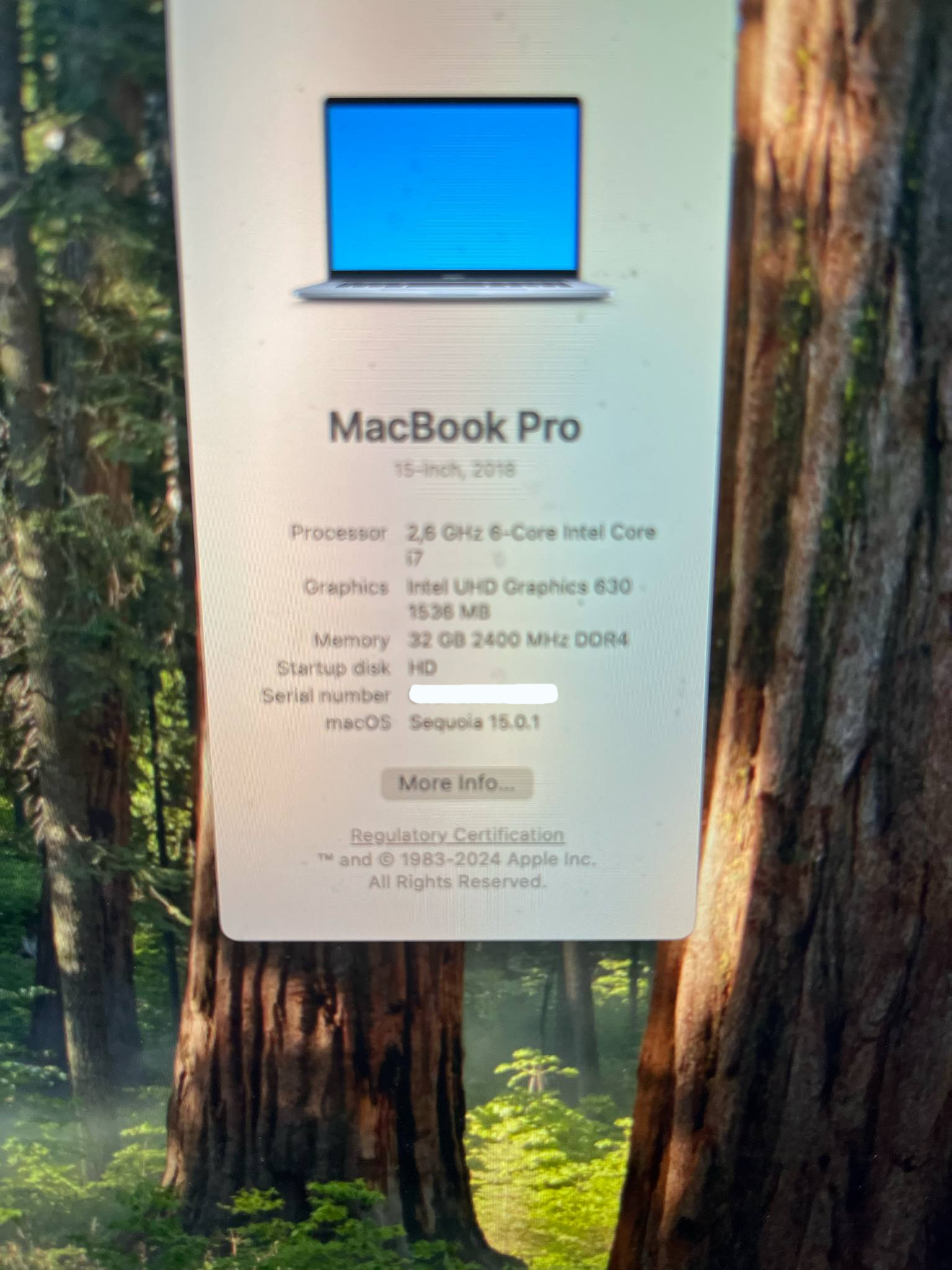 La Soukra Borj Louzir Apple / MacBook MacBook Pro 15 p Rtina Macbook pro i7 15 inch tres bon etat