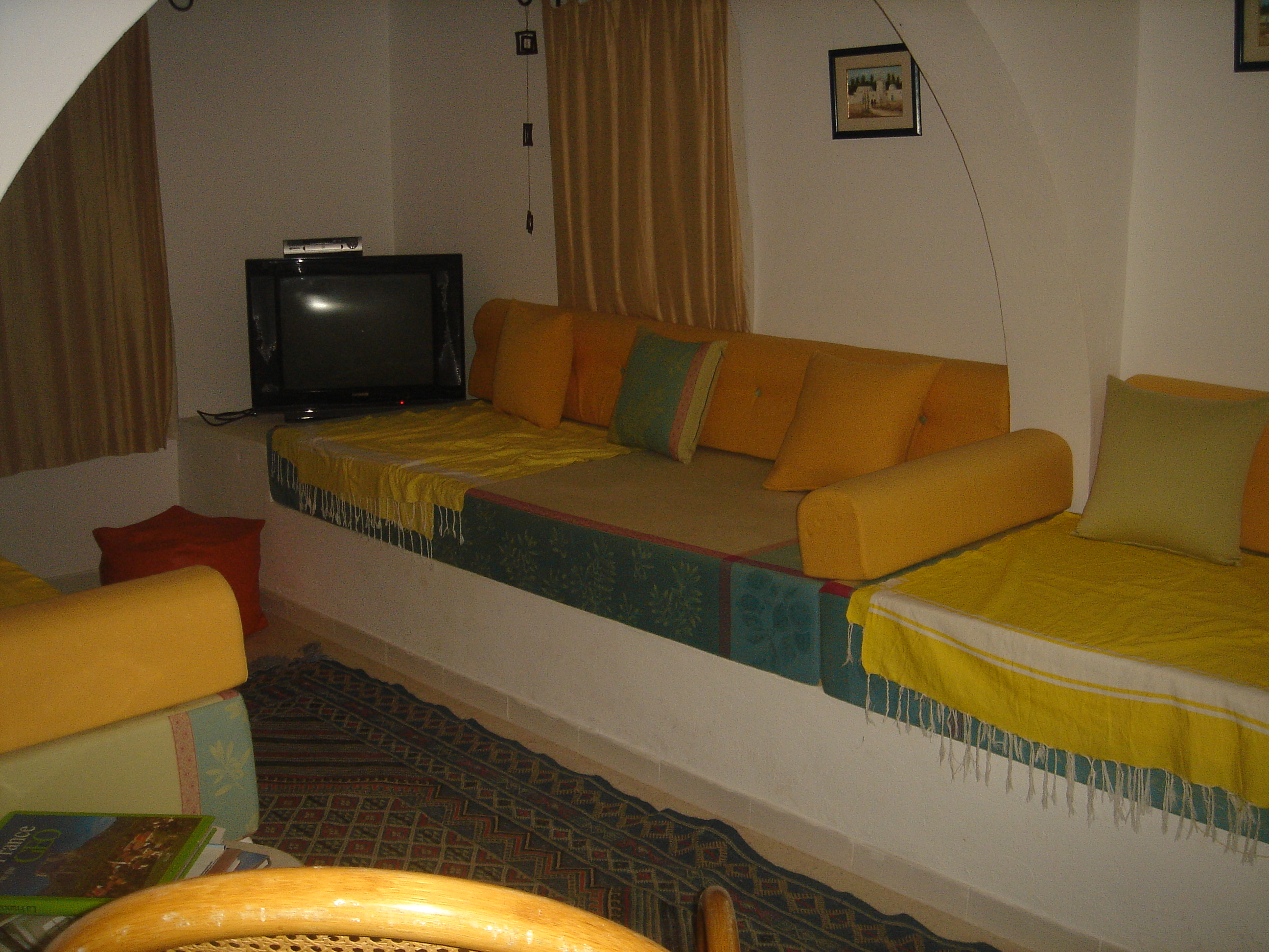 Djerba - Midoun Zone Hoteliere Location vacances Maisons Villa 3 cac salon avec piscine privee