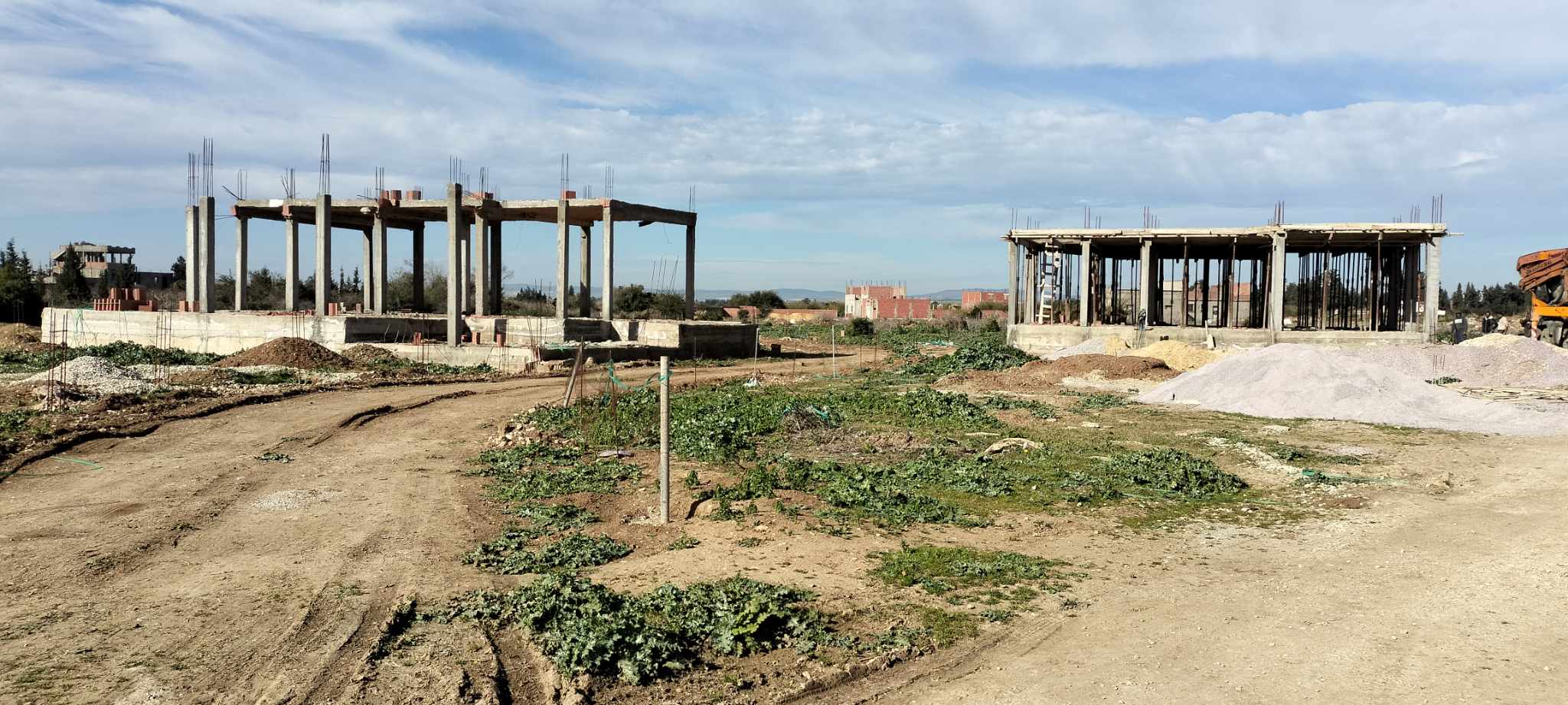Oued Ellil Oued Ellil Terrain Terrain nu Lot de terrains  bejaoua 1