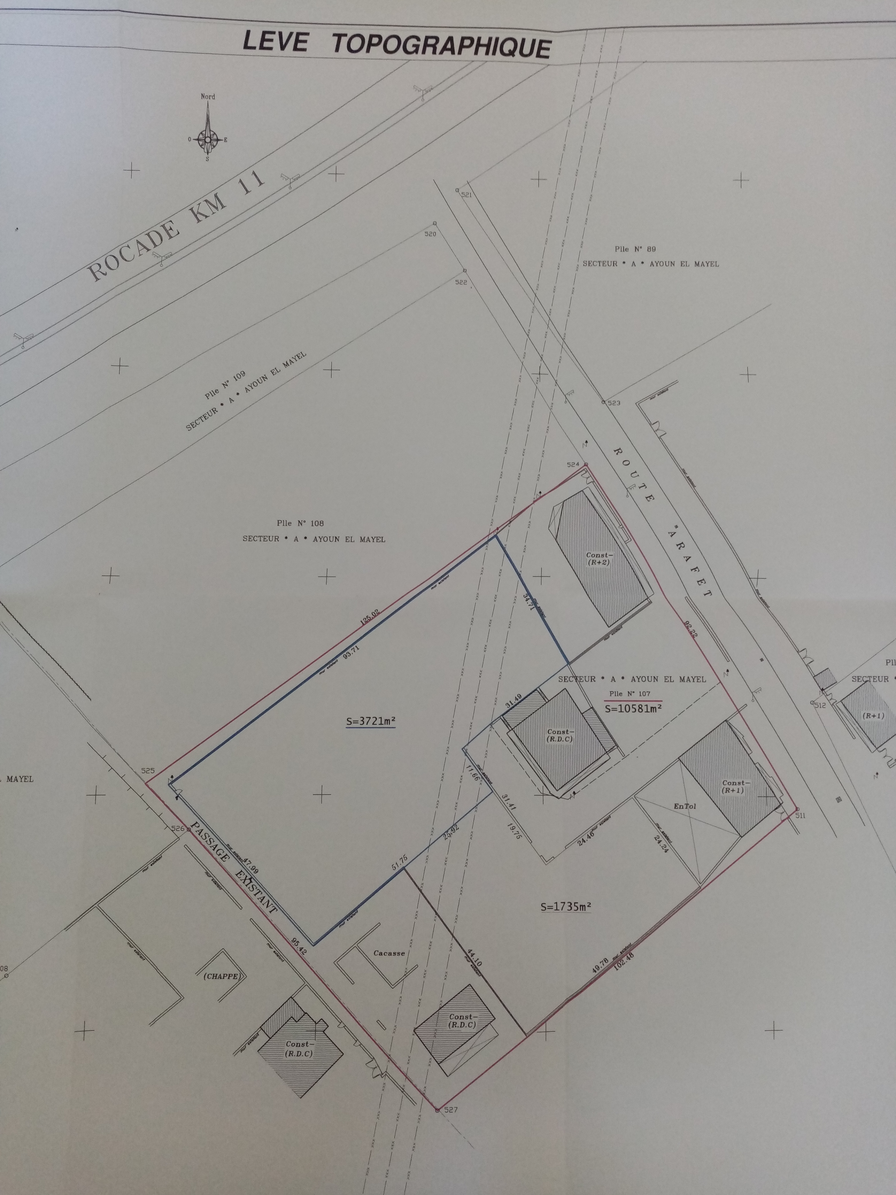 Sfax Sud El Aouabed Vente Surfaces Tout projet