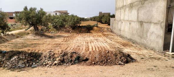Monastir Zone Skanes Terrain Terrain nu Terrain  de coin panoramique skanes monastir