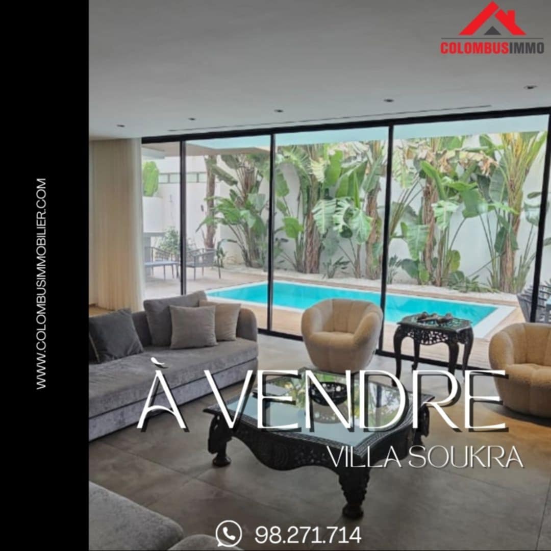 La Soukra La Soukra Vente Maisons Villa de prestige  la soukra