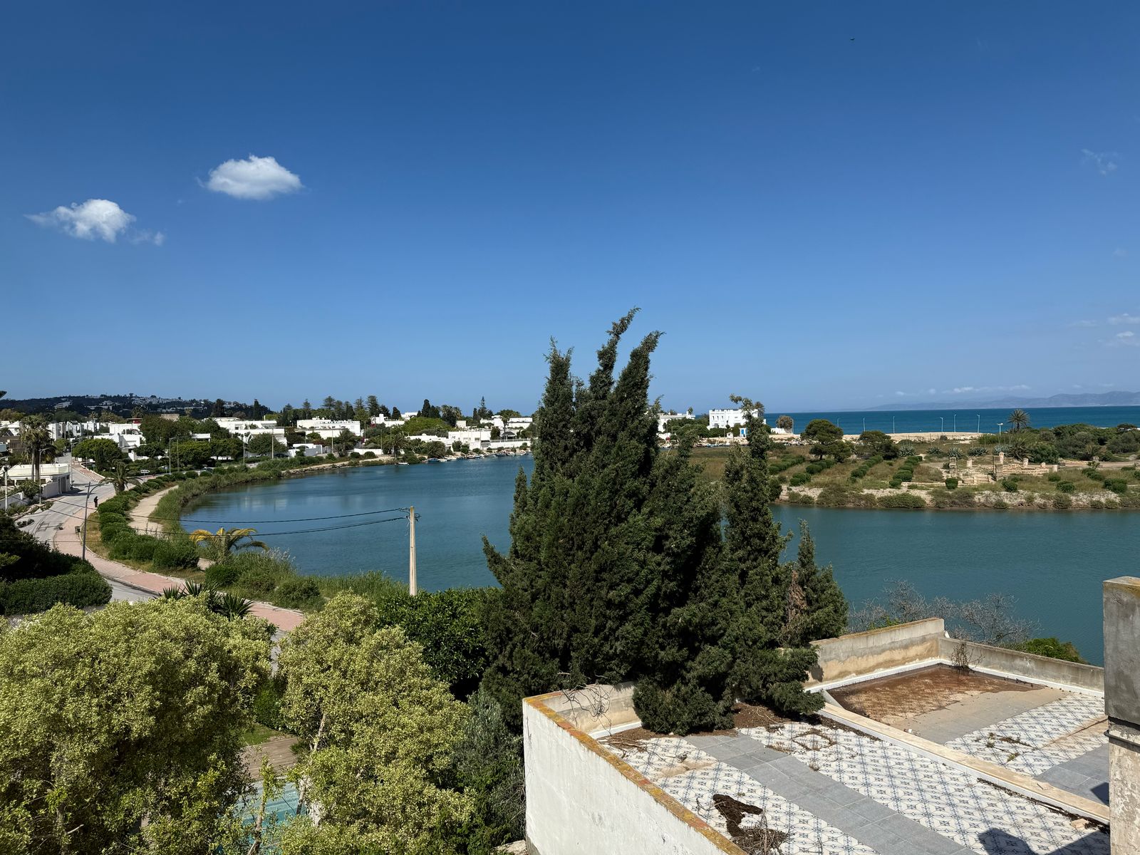 Carthage Cartage Byrsa Location Maisons Villa vue mer et piscine
