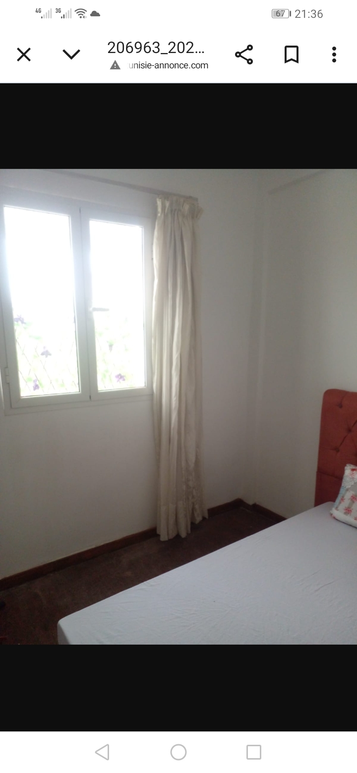 Bab Bhar Bab Bhar Location Appart. 2 pices S1 neuf meuble climatise pres horloge av borguiba