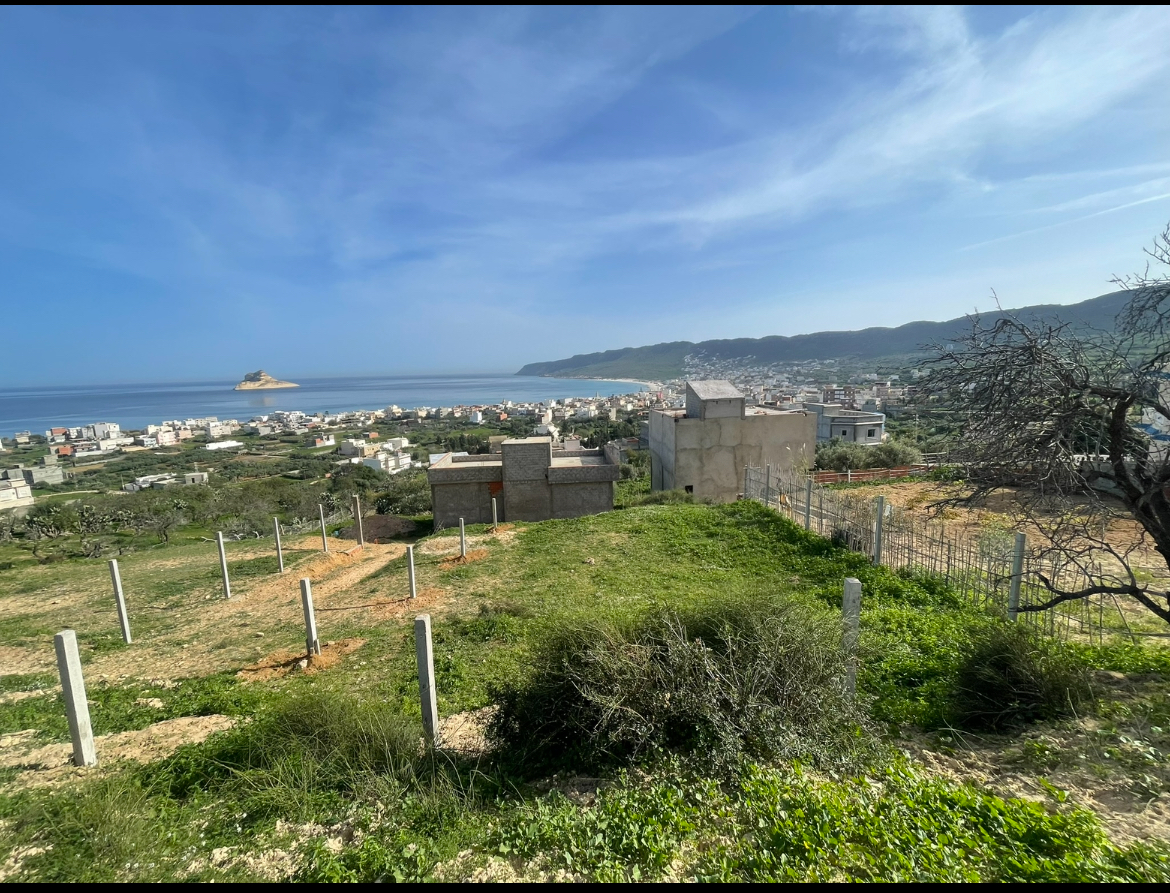 Ras Jebel Rafraf Plage Terrain Terrain agricole Terrain vue sur mer rafraf