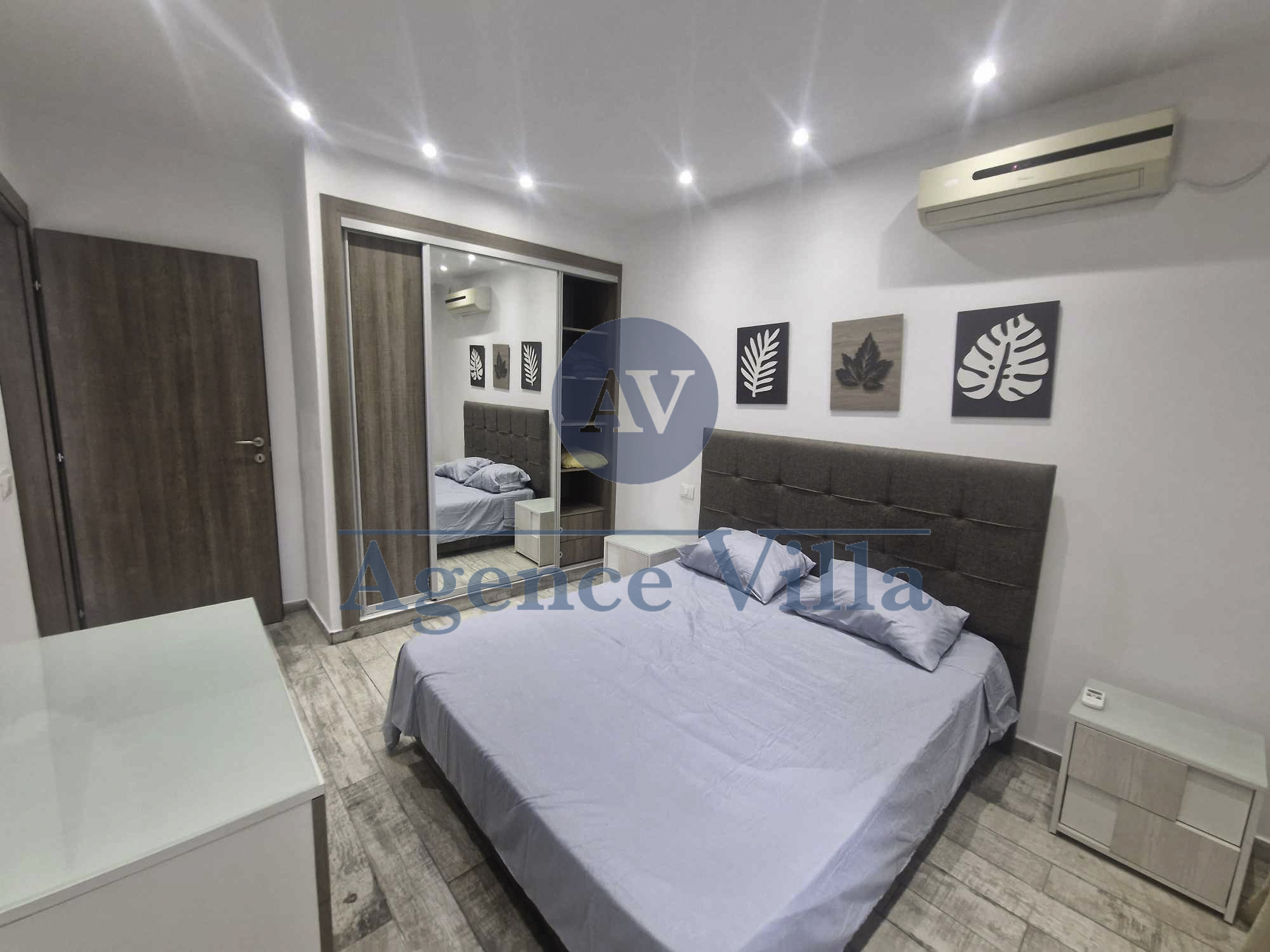 La Marsa Sidi Daoud Location Appart. 3 pices Un appartement s2   la marsa meubl
