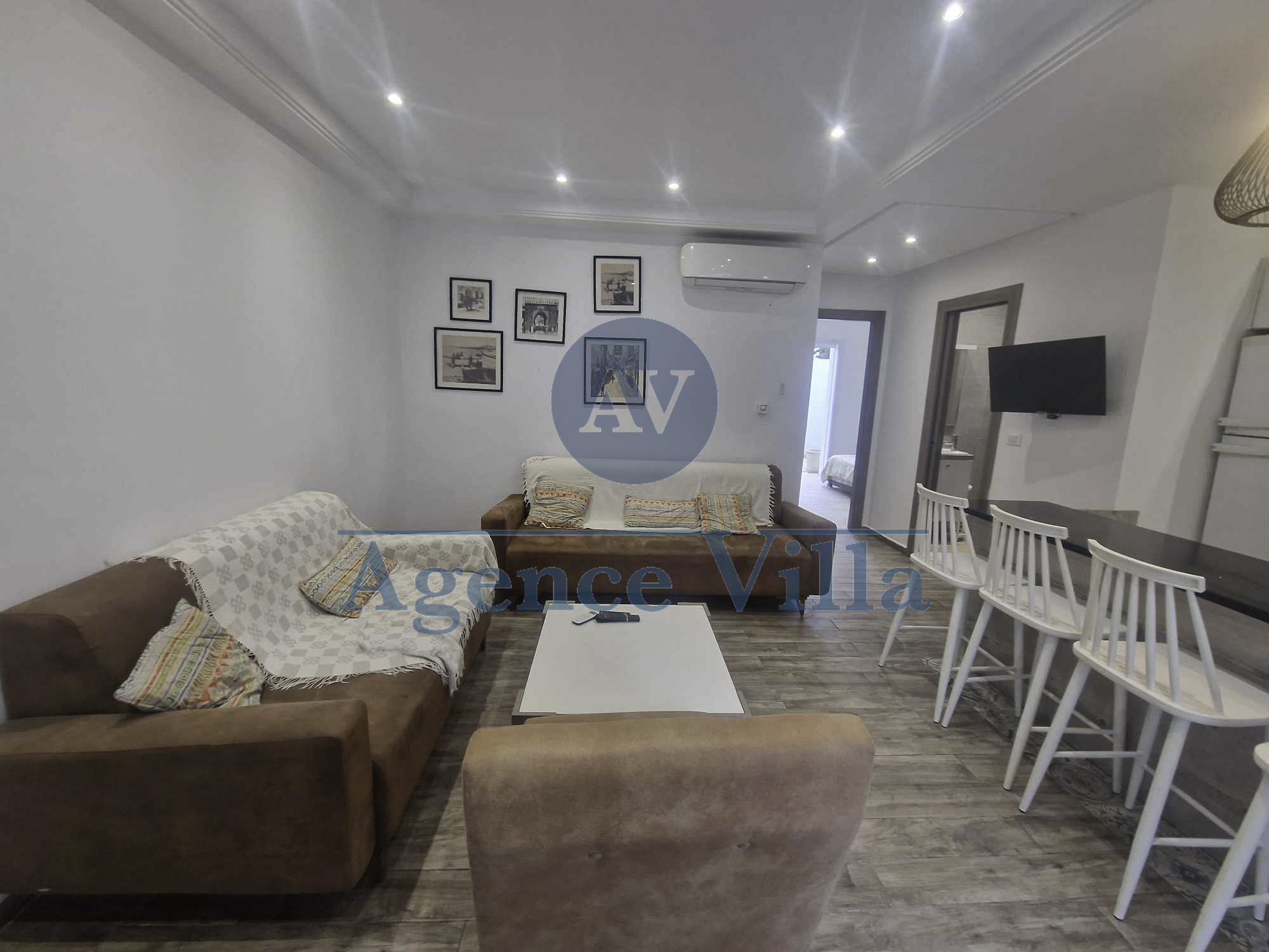 La Marsa Sidi Daoud Location Appart. 3 pices Un appartement s2   la marsa meubl