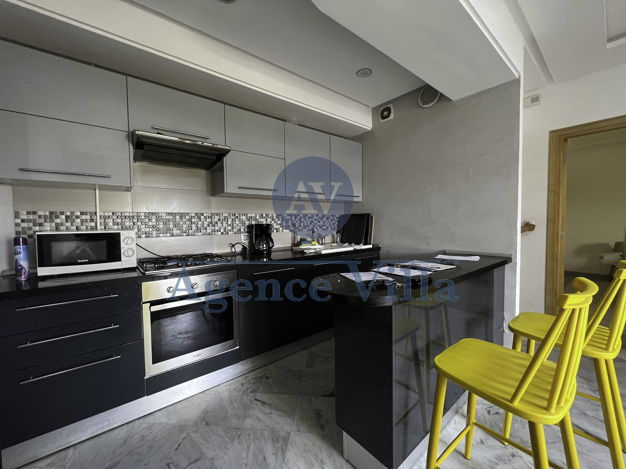 Ain Zaghouan Jardins de Carthage Location Appart. 2 pices Un appartement s1 meubl aux jardin de carthage
