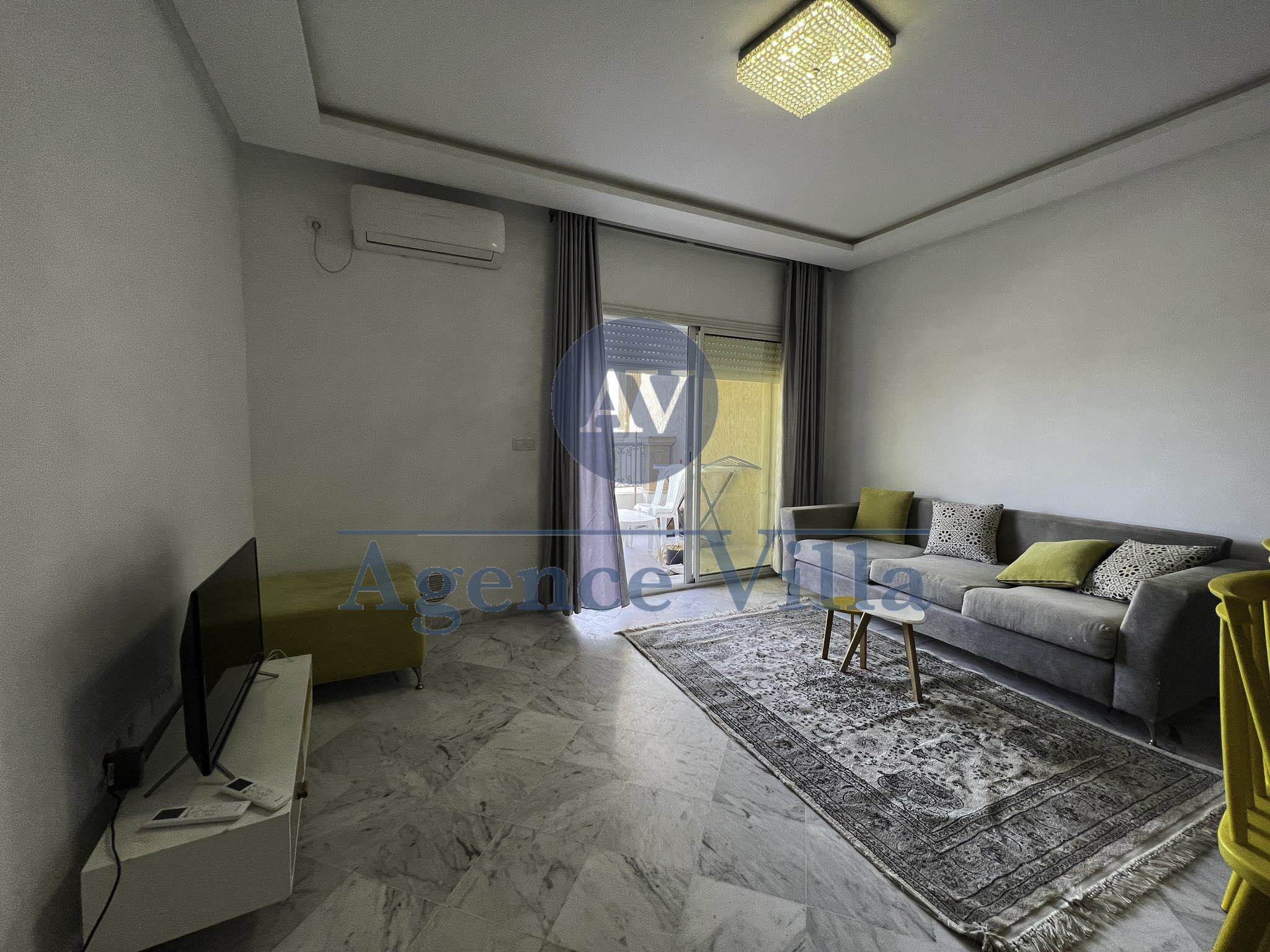 Ain Zaghouan Jardins de Carthage Location Appart. 2 pices Un appartement s1 meubl aux jardin de carthage