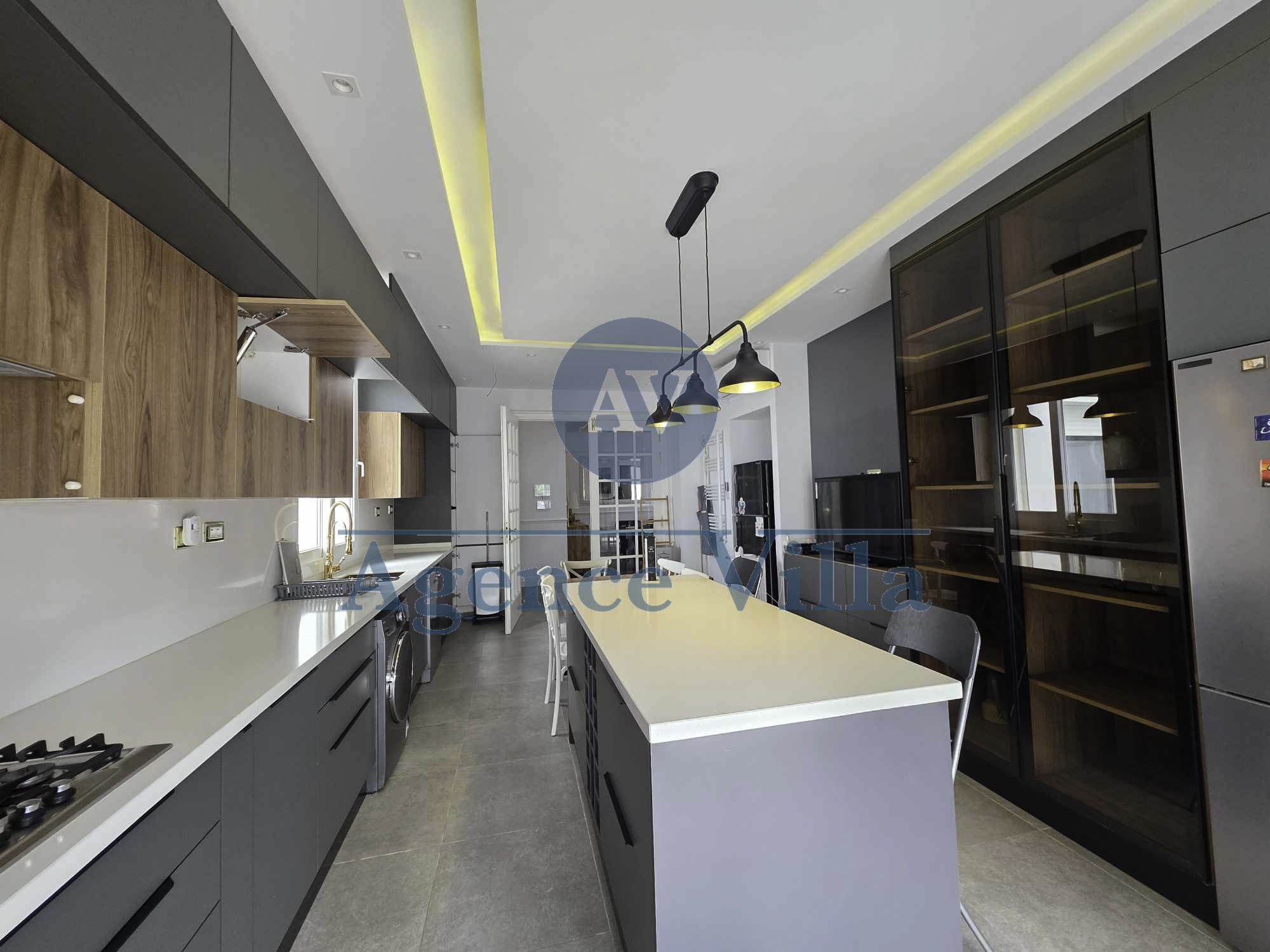 La Marsa Cite El Khalil Location Maisons Une villa haut standing meuble  la marsa