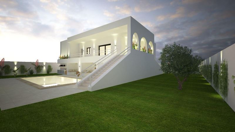 Hammamet Hammamet Vente Maisons V545 villa paradise  hammamet