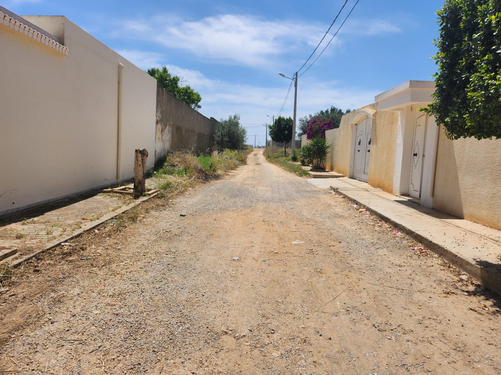 Sousse Riadh Ksibet Sousse Terrain Terrain nu Lot de terrain emplacement idale  ksibet sousse