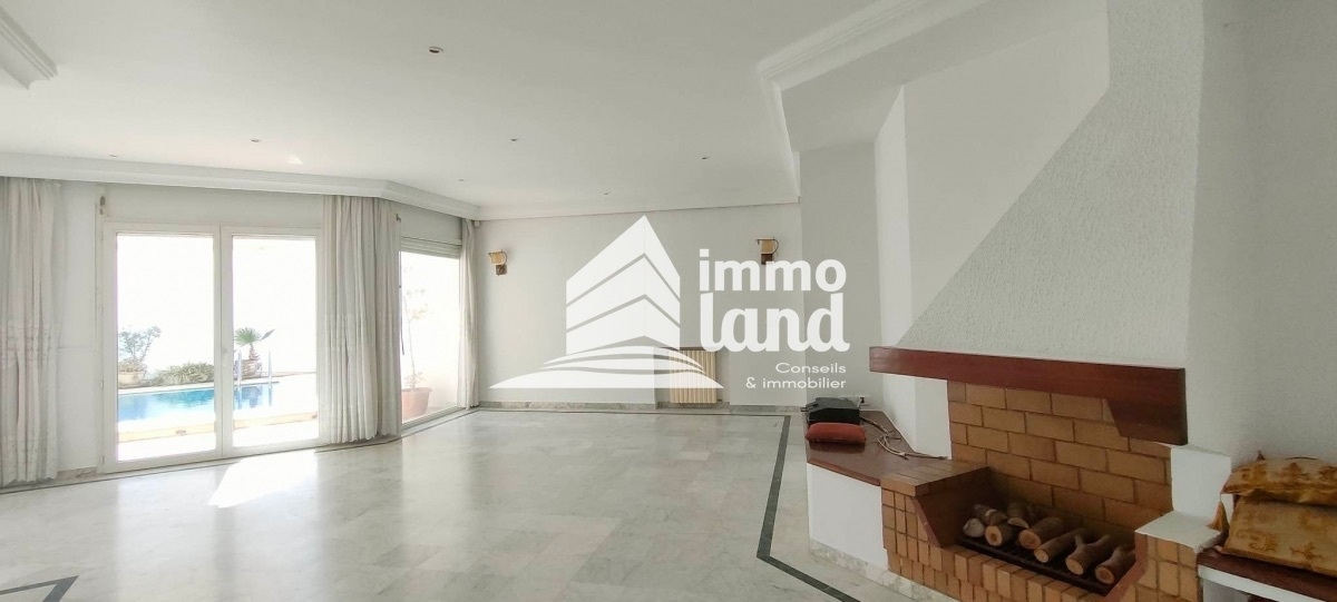 La Marsa Cite El Hana Location Maisons Villa s5 avec piscine  la marsa