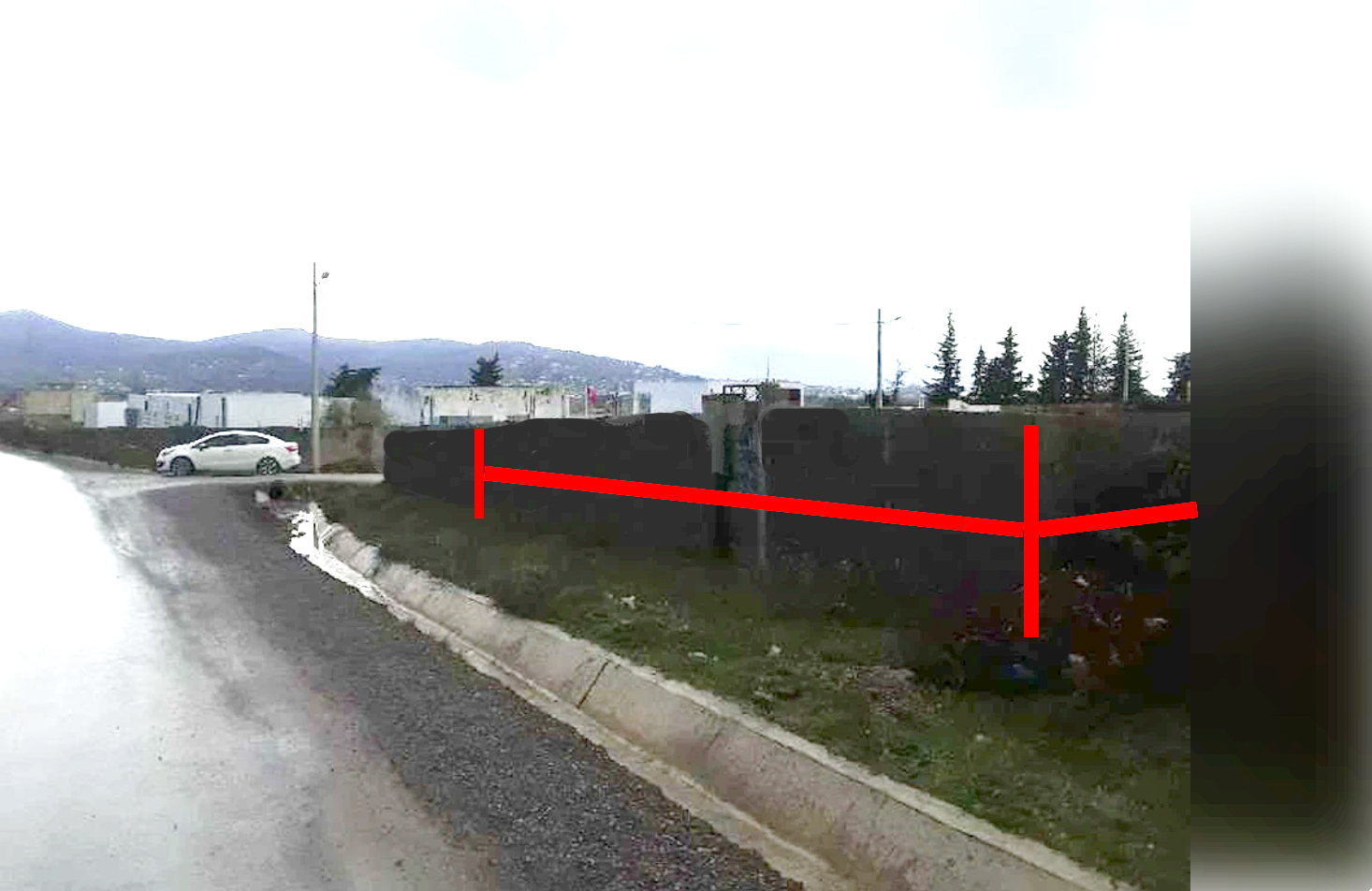 Tabarka El Haouamdia Terrain Terrain nu Terrain prt  construire de 950 m2  tabarka