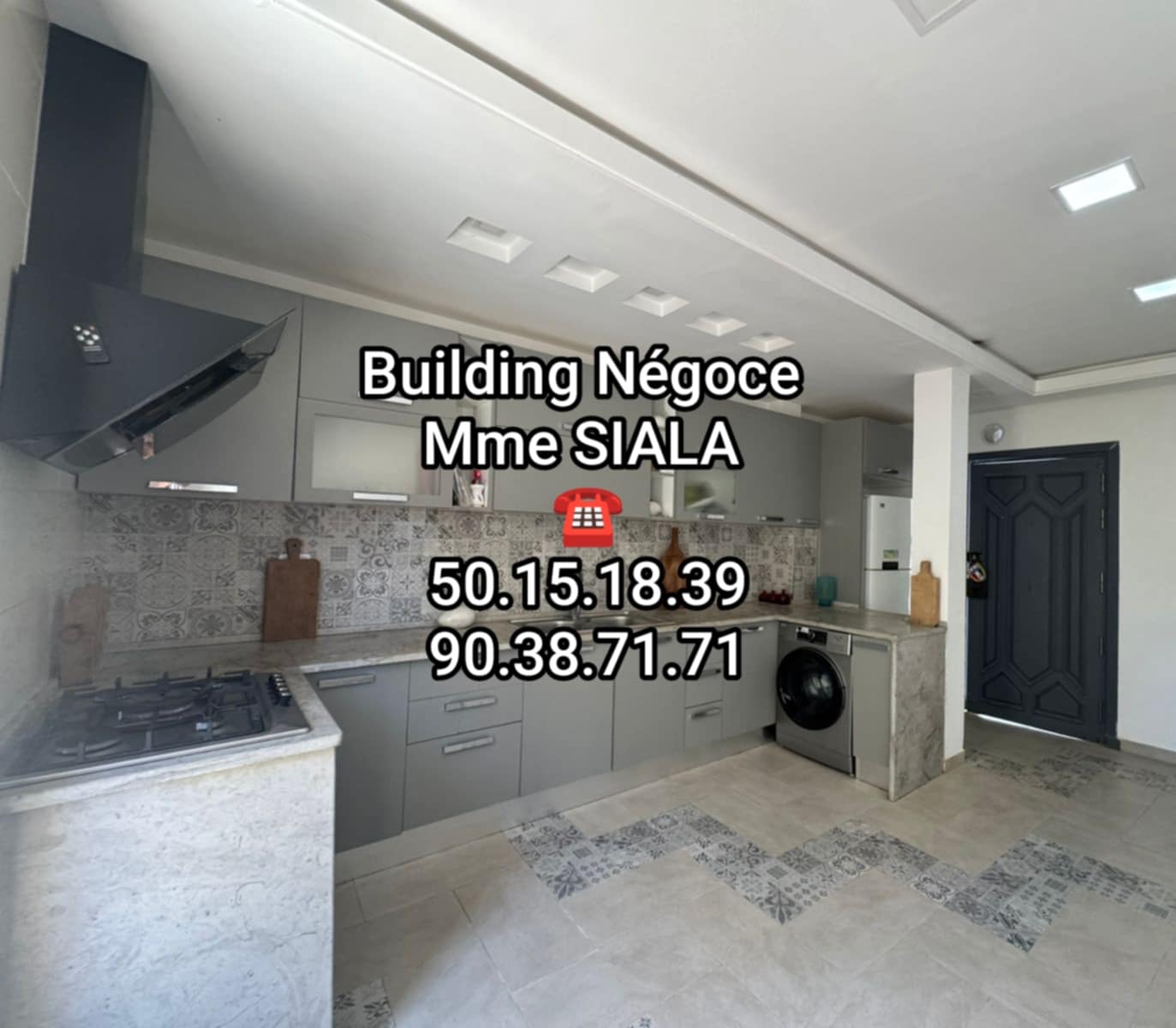 La Soukra Borj Louzir Location Maisons Borj louzir joli rdc villa haut stg